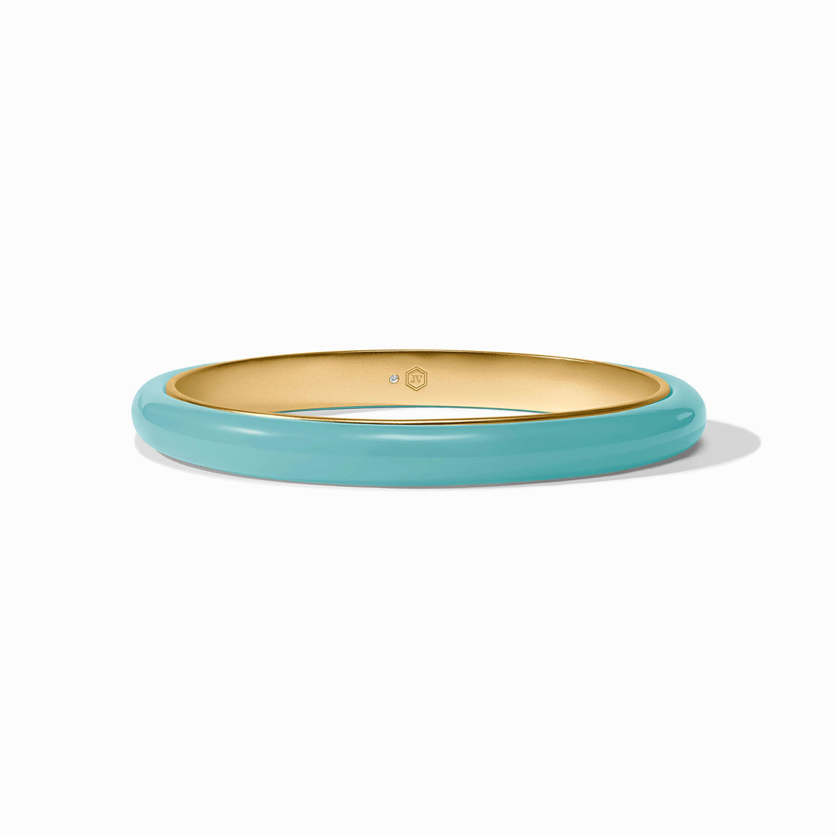 Julie Vos - Amalfi Bangle, Aqua / Large