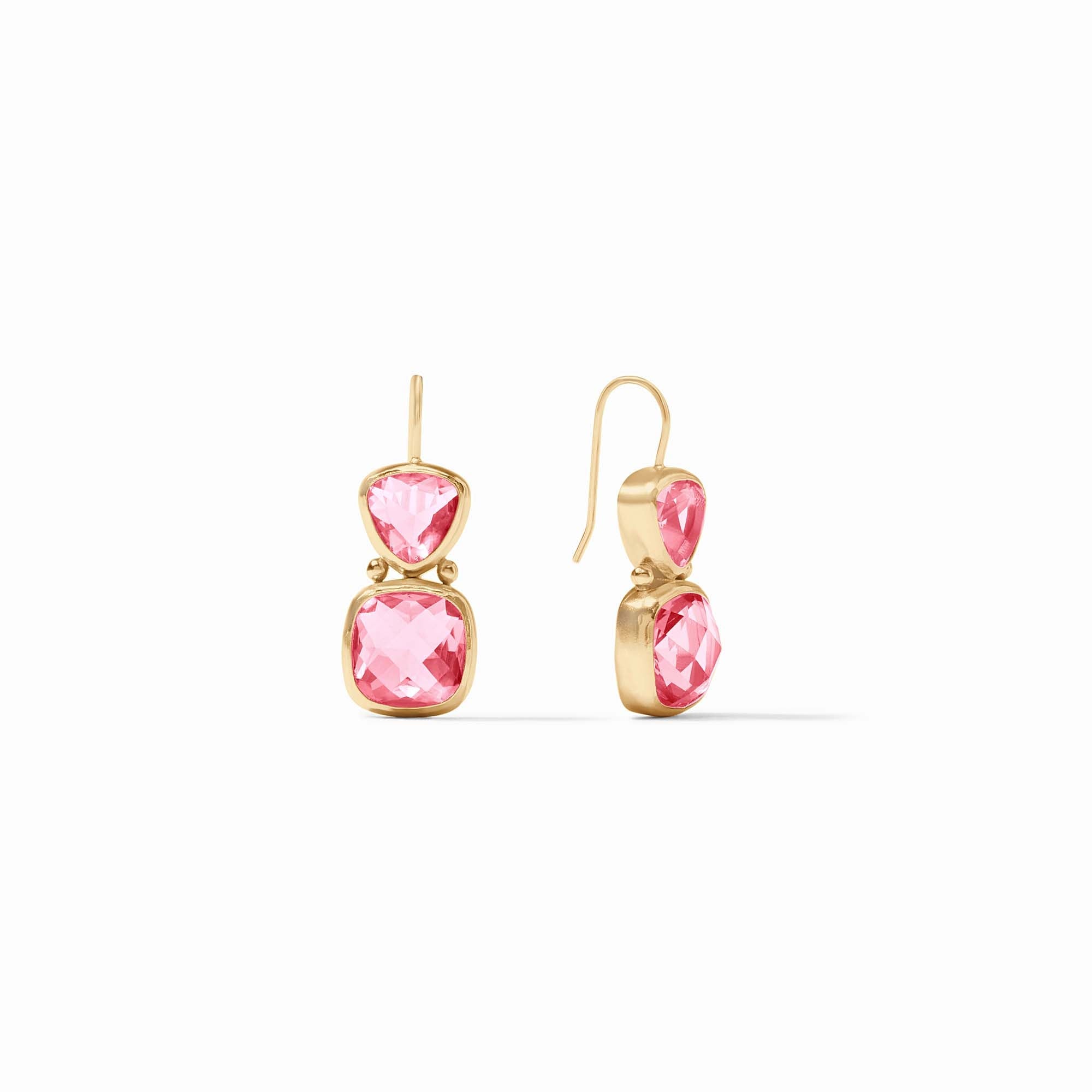 Julie Vos - Aquitaine Earring, Peony Pink