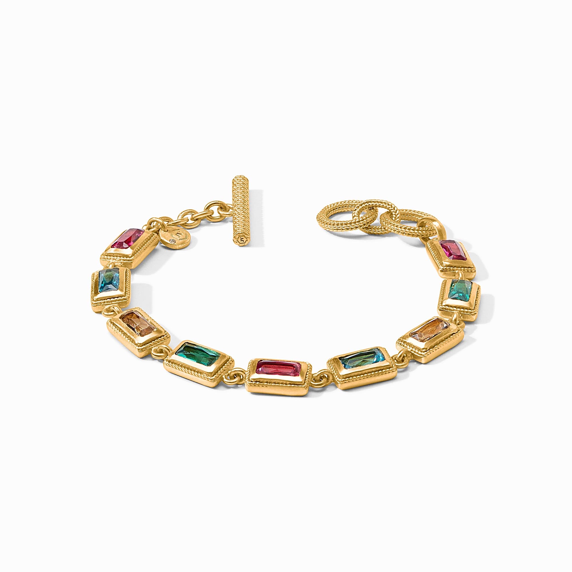 Baguette Tennis Bracelet | Julie Vos