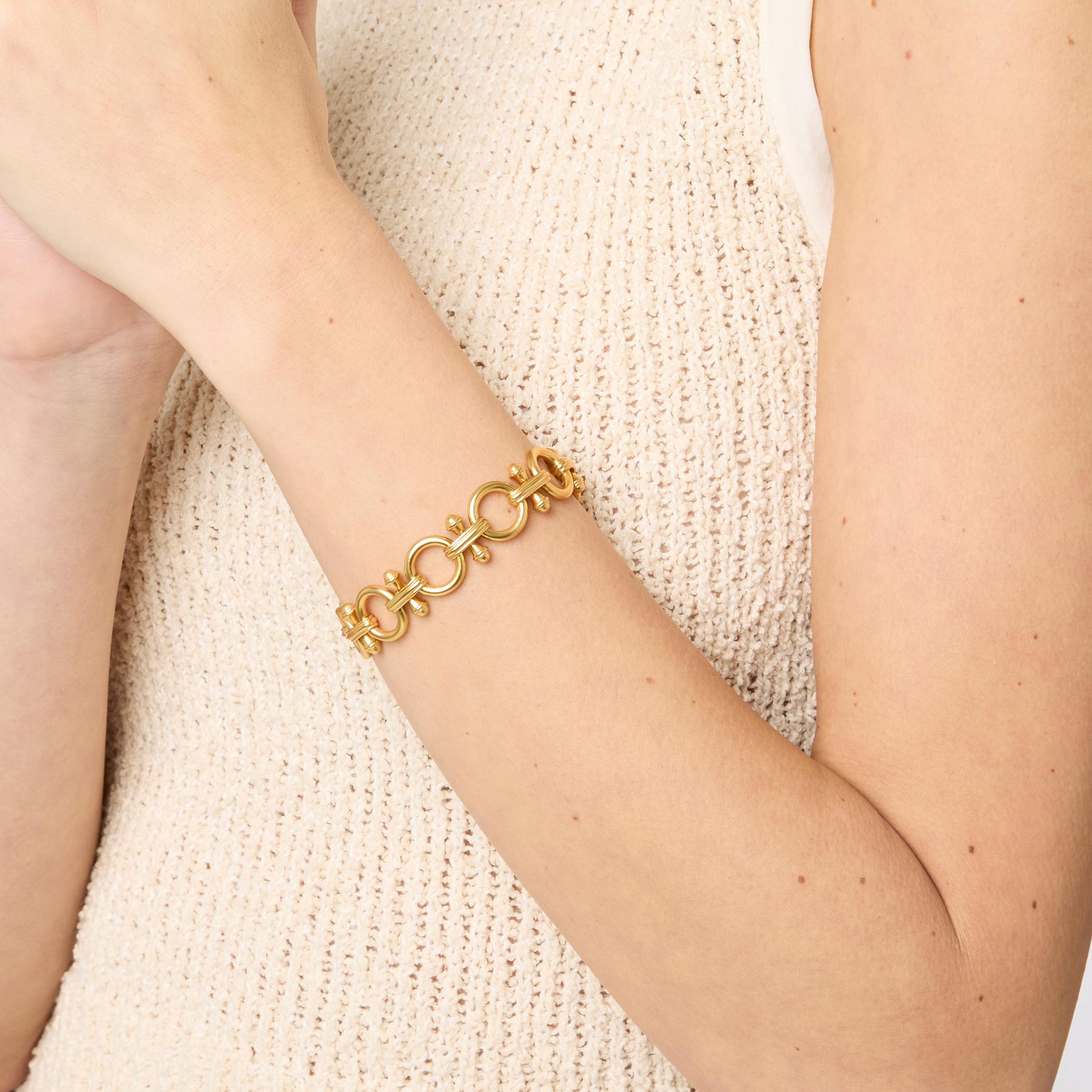 Bamboo Link Bracelet | Julie Vos