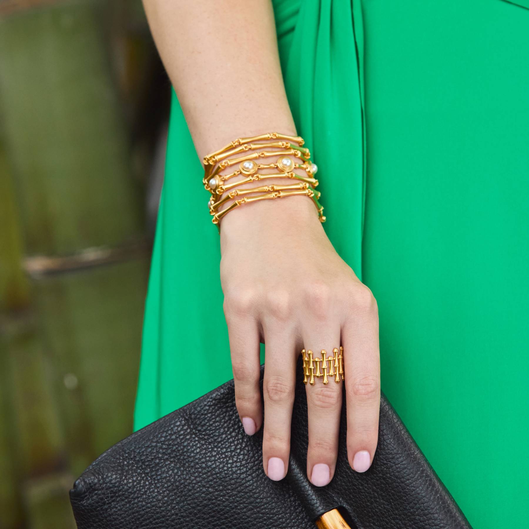 Bamboo Gold Ring | Julie Vos