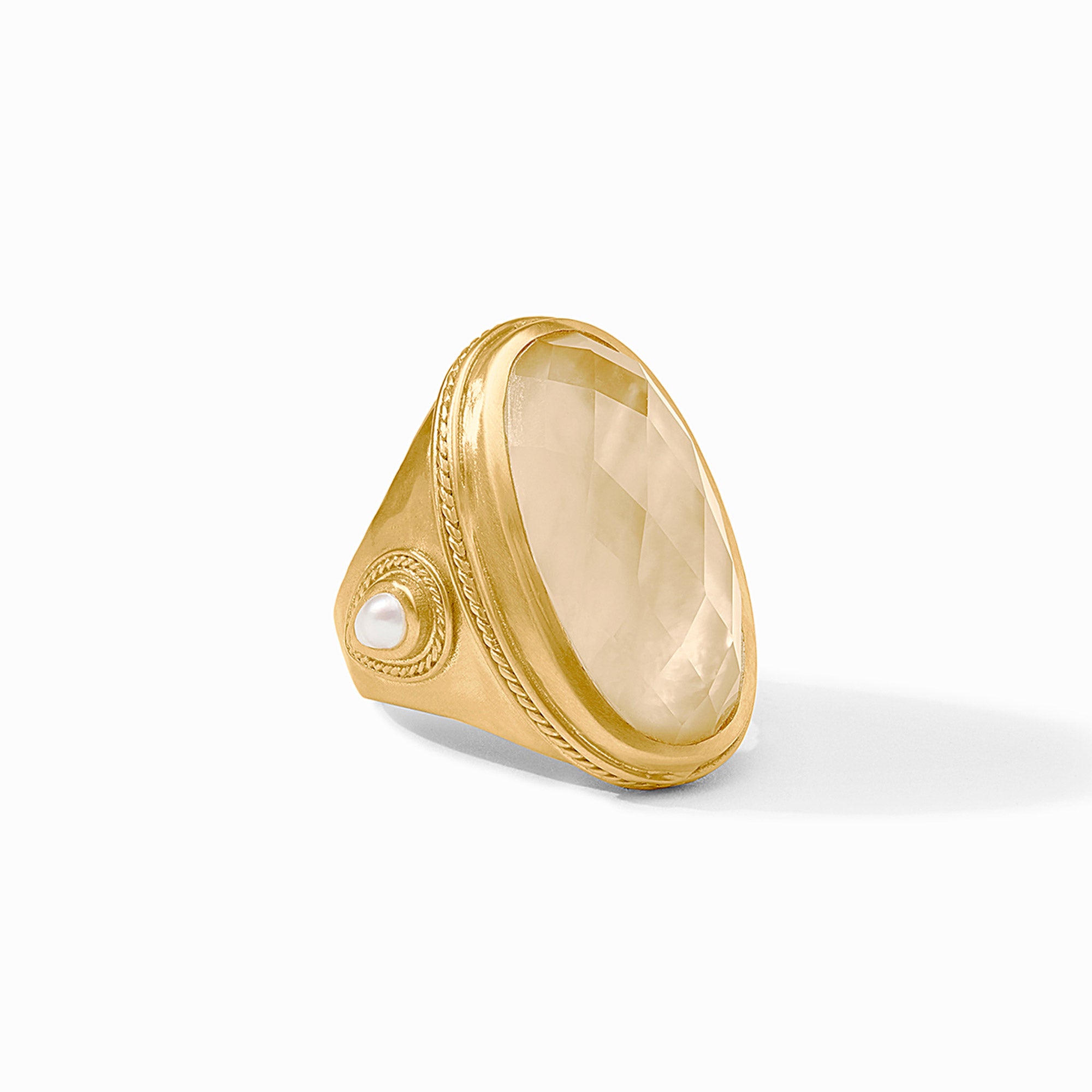 Cannes Gold Statement Ring | Julie Vos