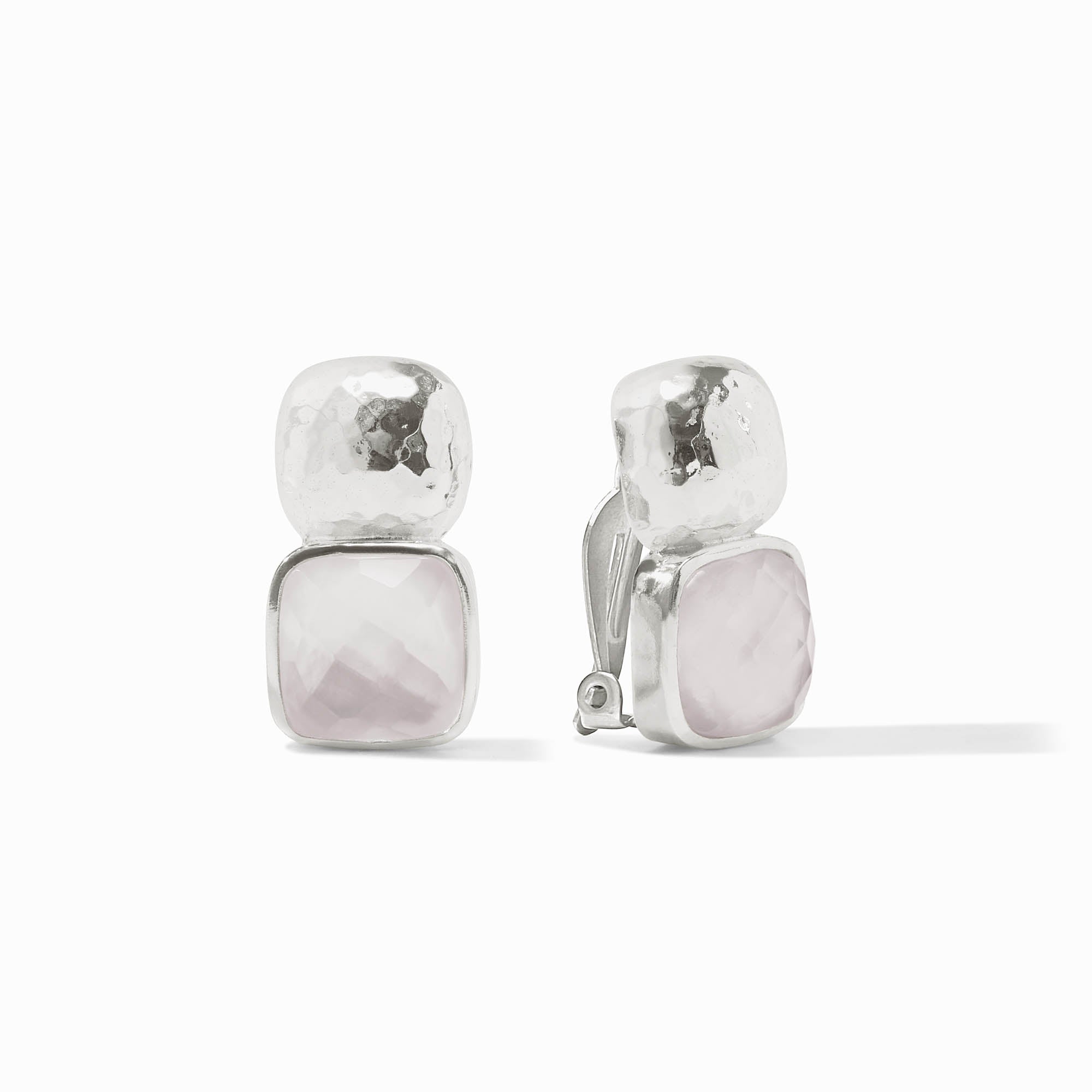 Julie Vos - Catalina Clip, Iridescent Clear Crystal