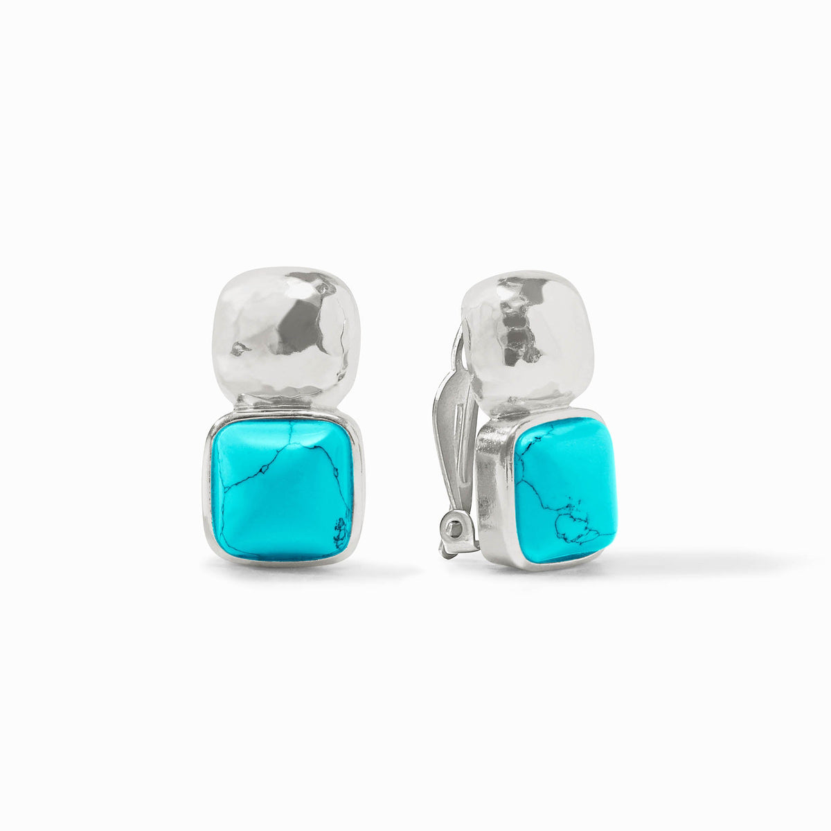 Julie Vos - Catalina Clip, Turquoise Blue