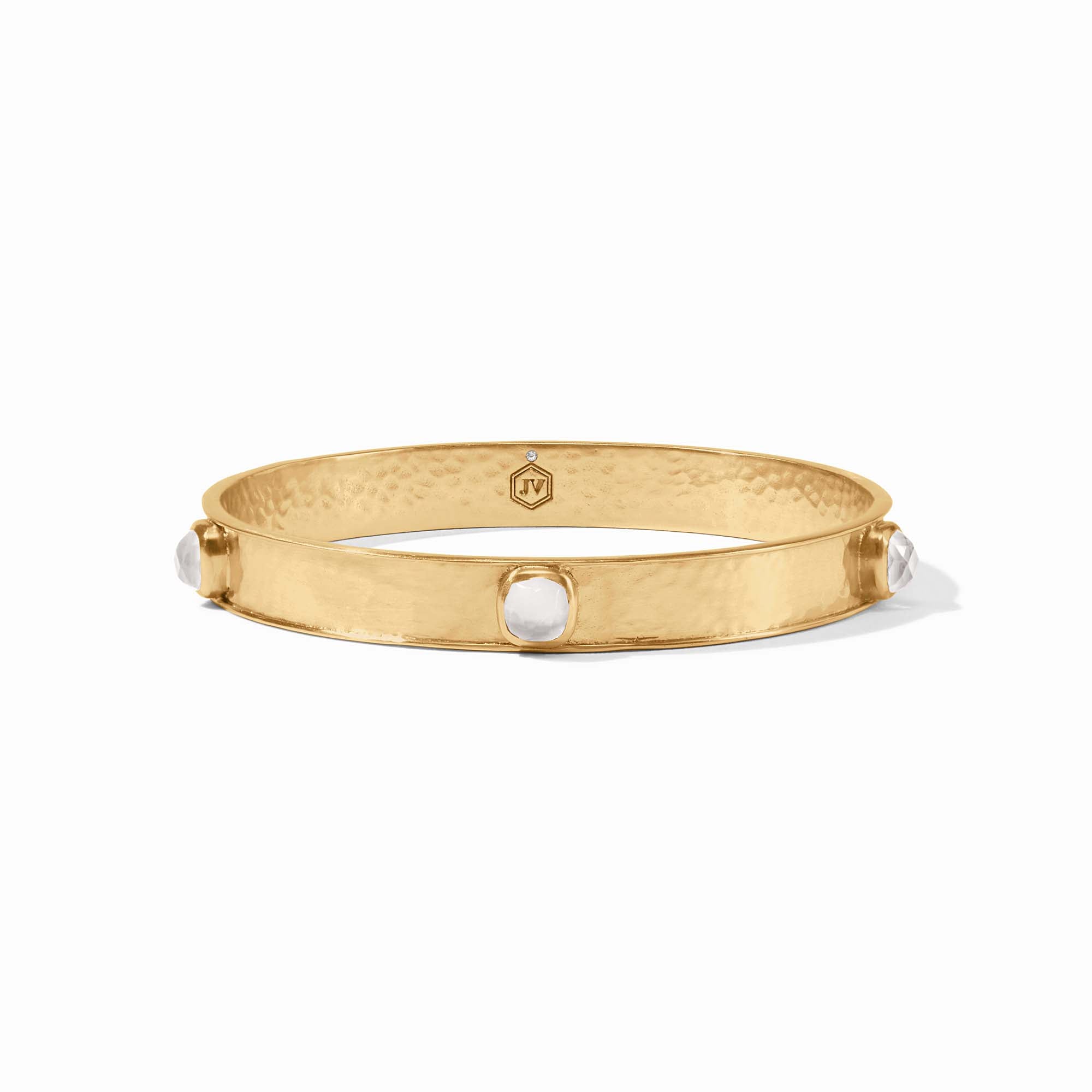 CHIEKO +  caviar bangle †  gold CHIEKO + caviar bangle † gold AKKAD China Clear Crystal Gold