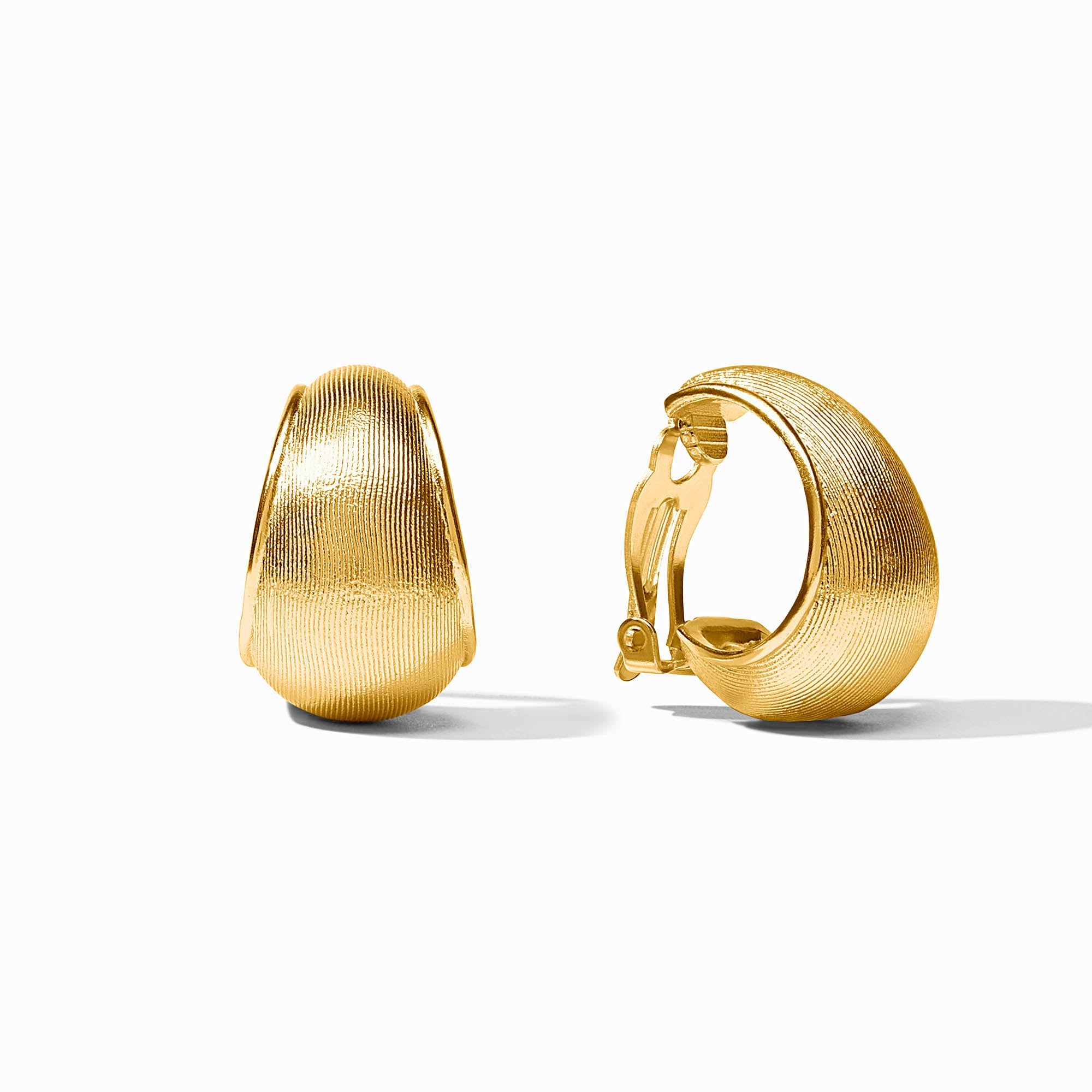 Julie Vos - Cobblestone Hoop Clip, Gold