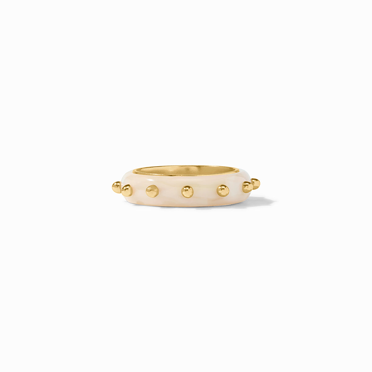 Julie Vos - Colette Stacking Ring, Alabaster / 9