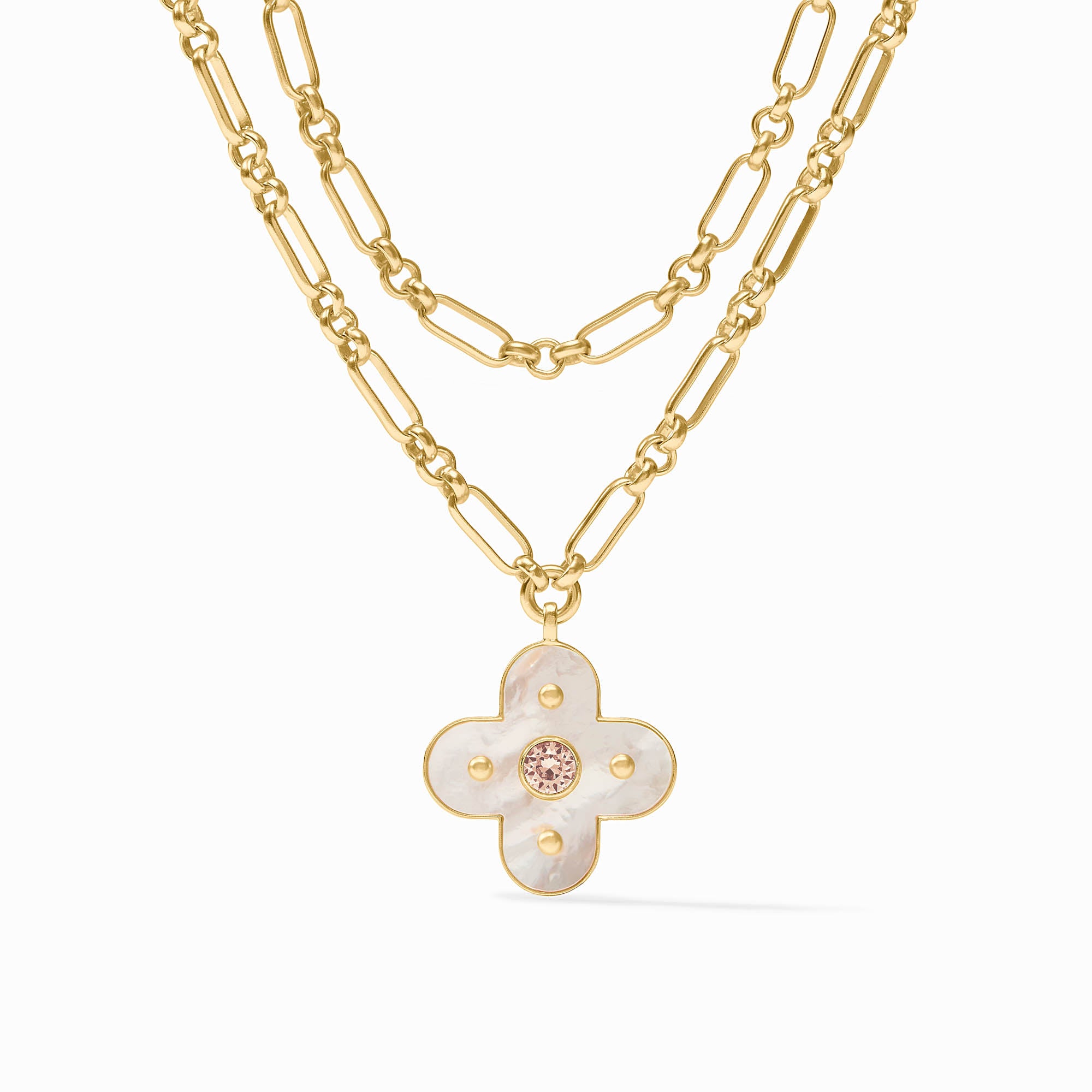 Julie Vos - Colette Statement Necklace, Champagne
