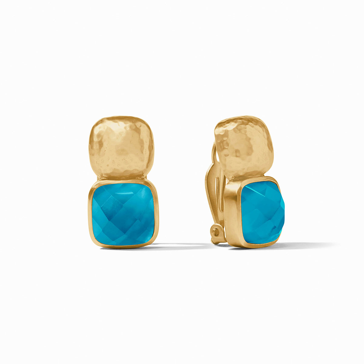 Julie Vos - Catalina Clip, Iridescent London Blue
