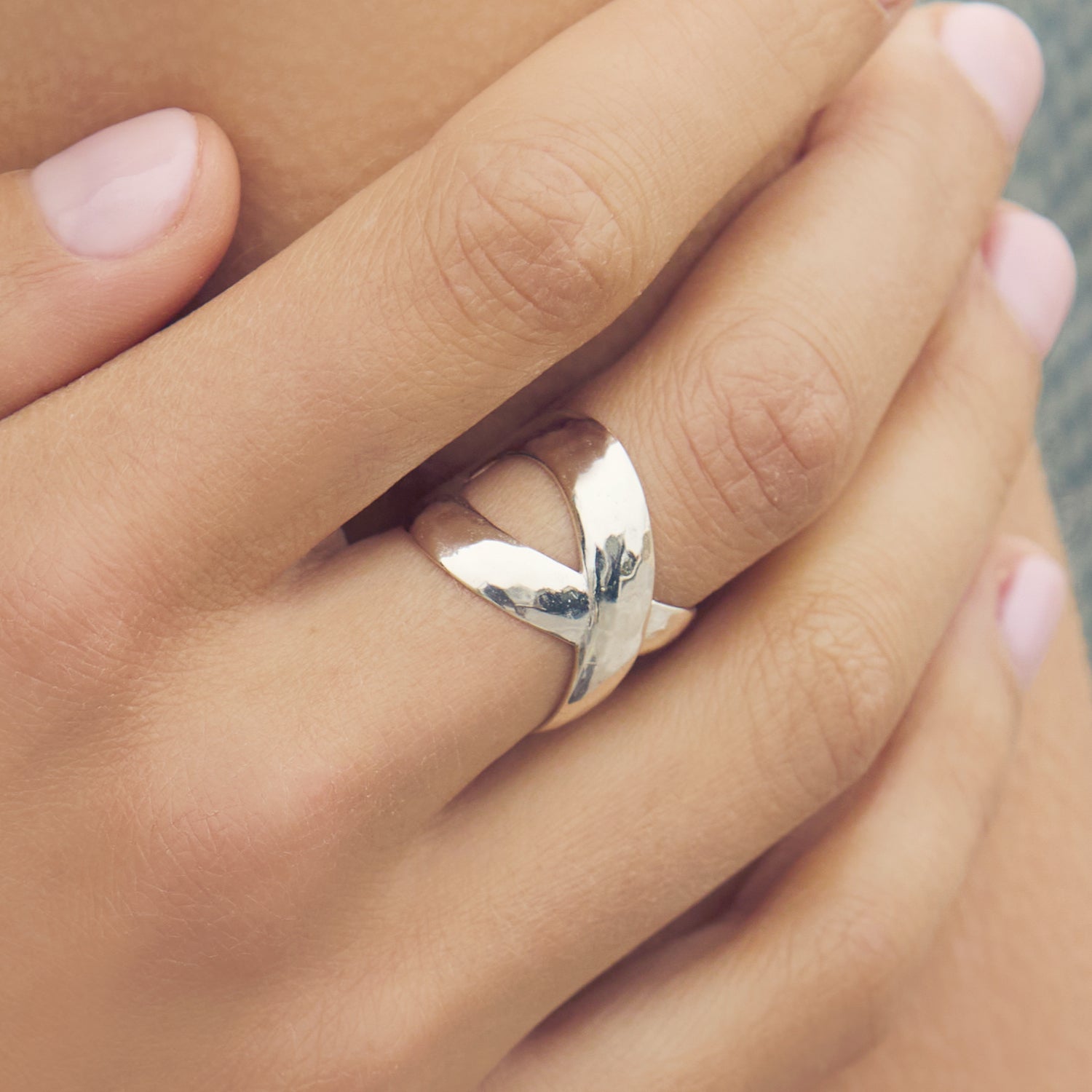 Catalina X Silver Ring | Julie Vos