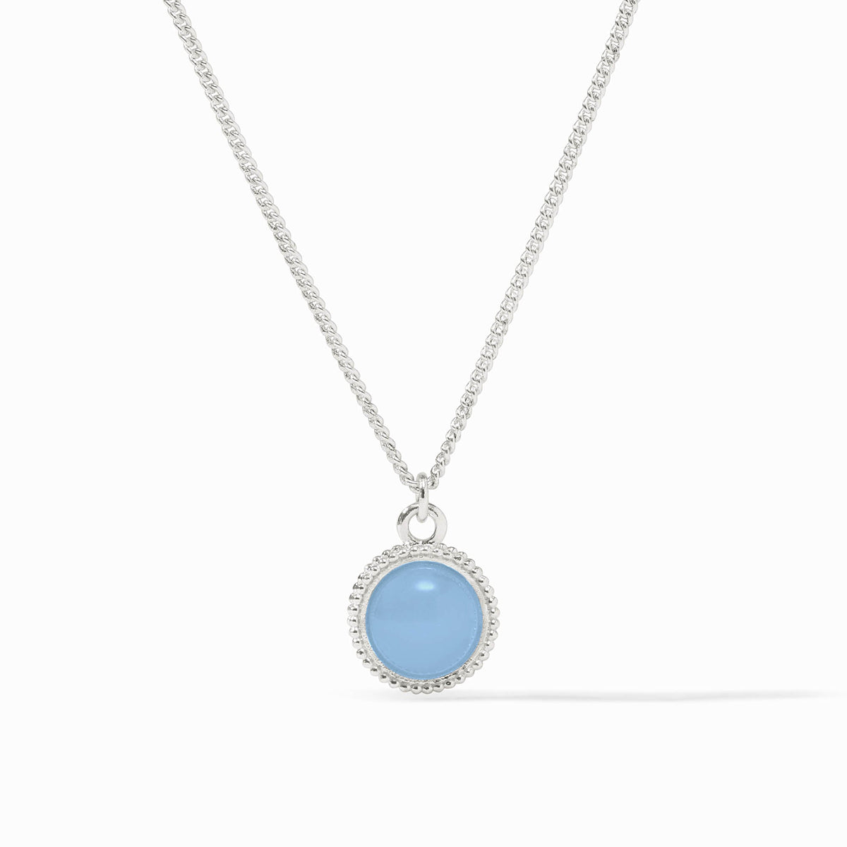 Fleur-de-Lis Solitaire Necklace