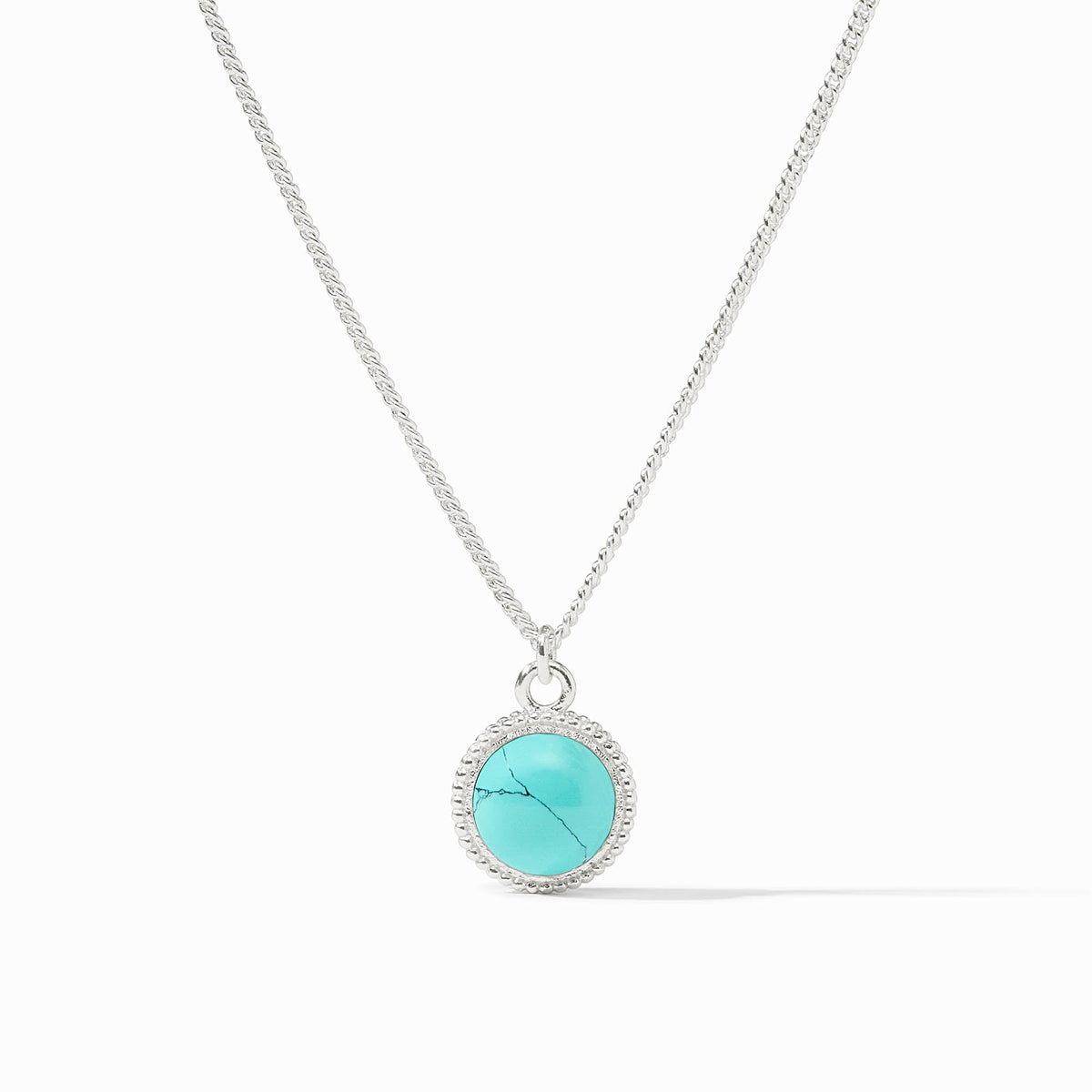 Fleur-de-Lis Solitaire Necklace