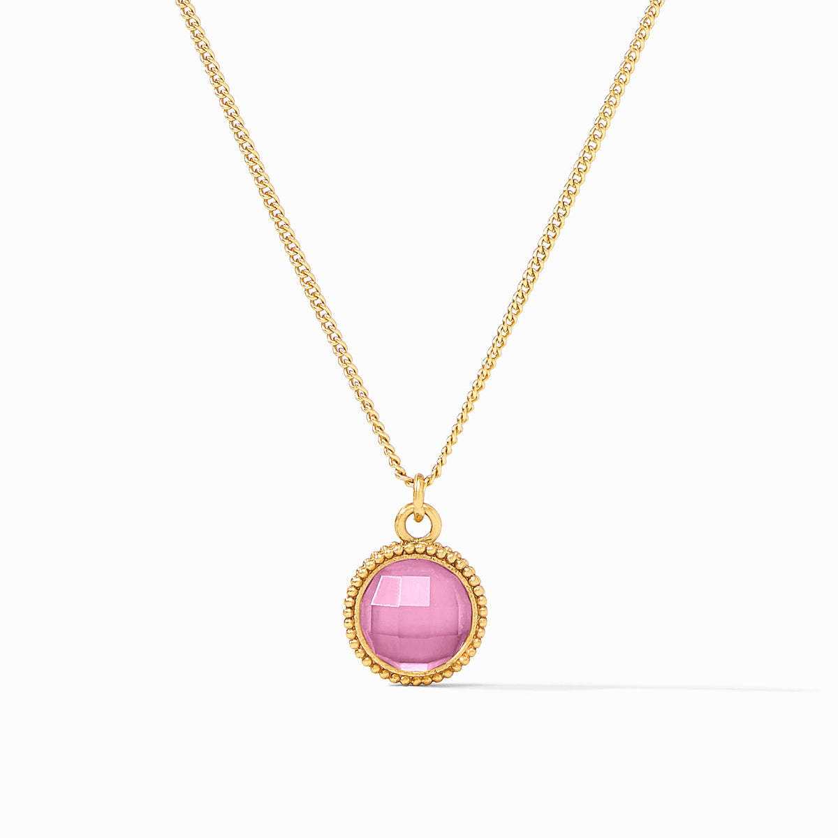 Fleur-de-Lis Solitaire Necklace