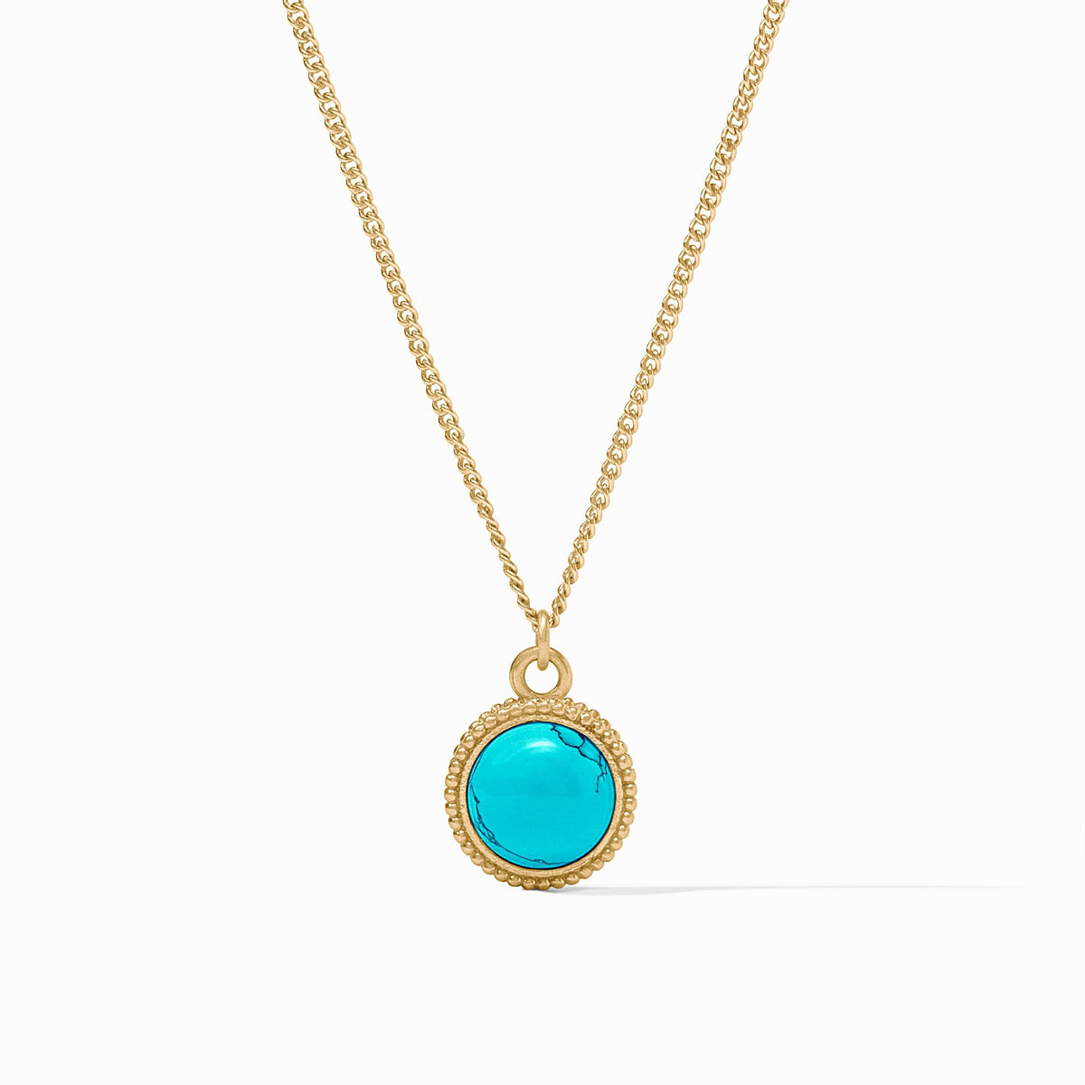 Fleur-de-Lis Solitaire Necklace