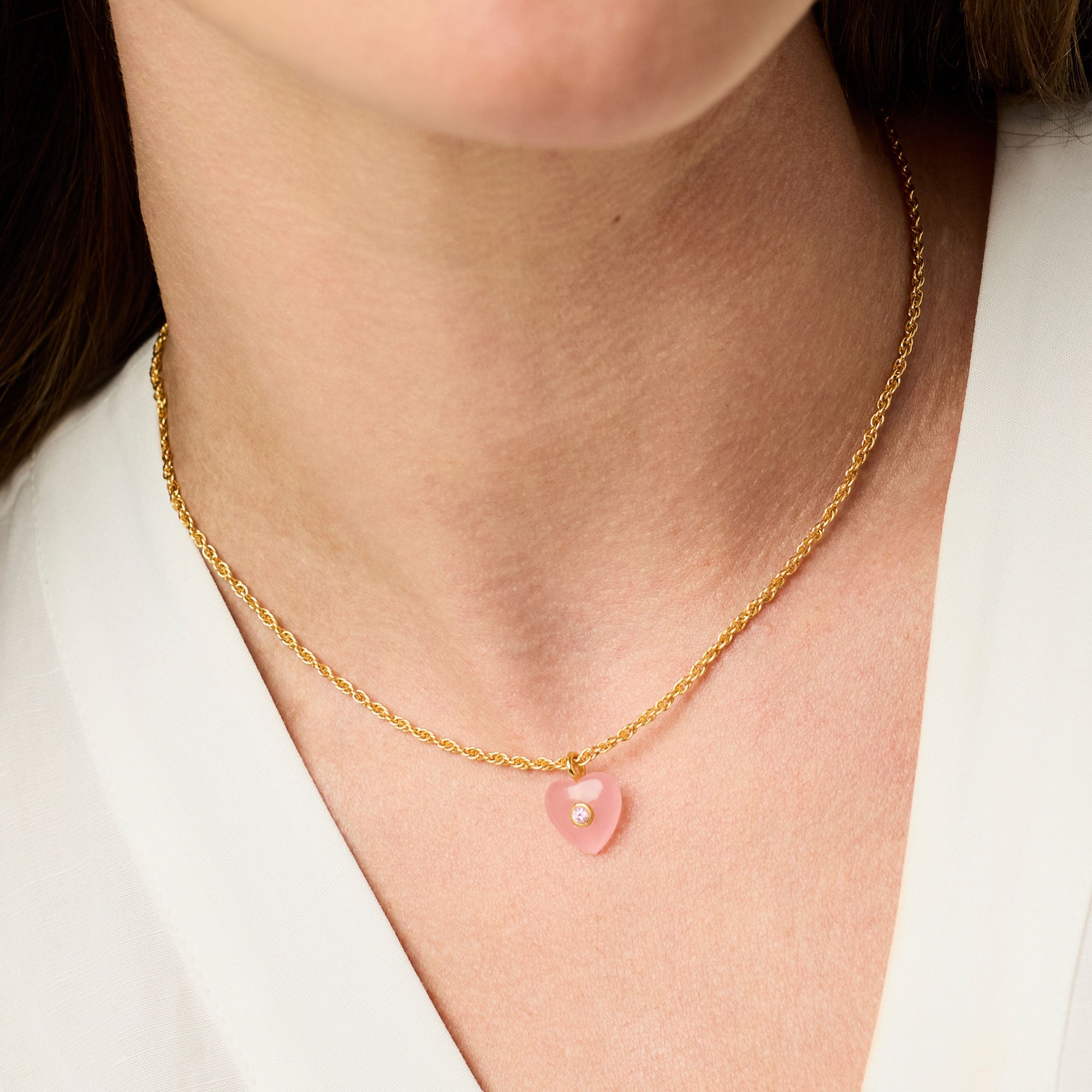 Heart Delicate Necklace | Julie Vos