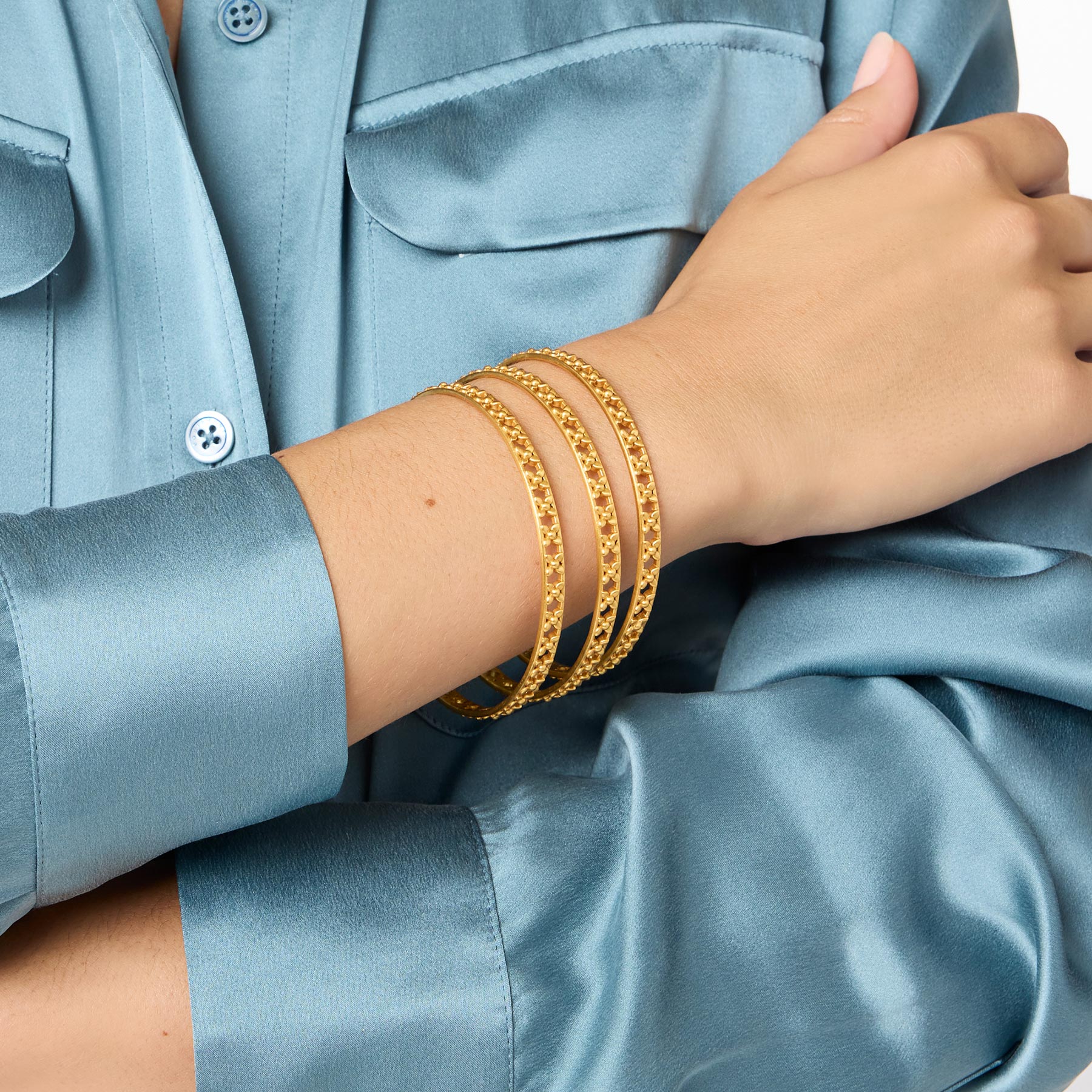 Helene Stacking Bangle Bracelet Julie Vos