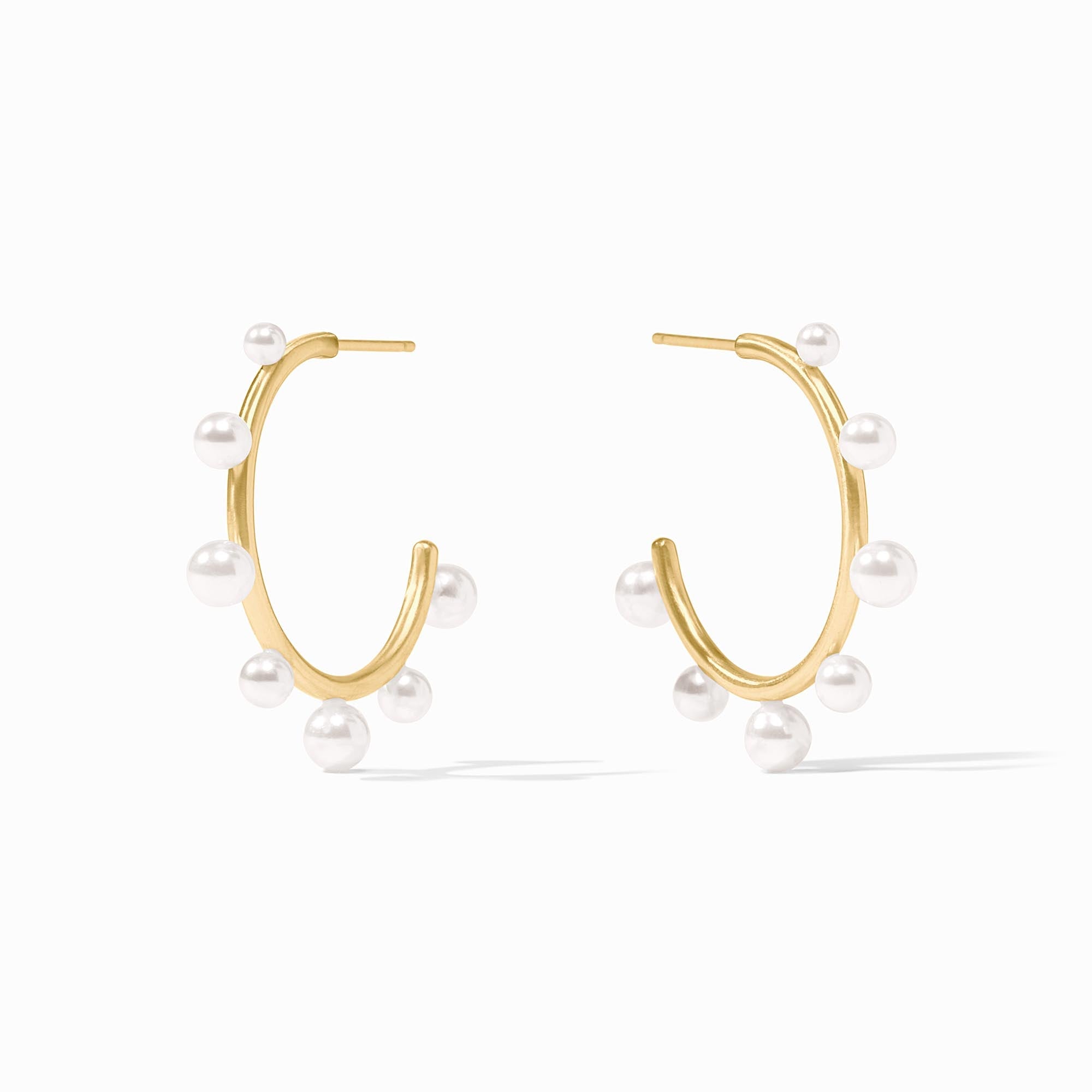 Hydra Stone Gold Hoop | Julie Vos
