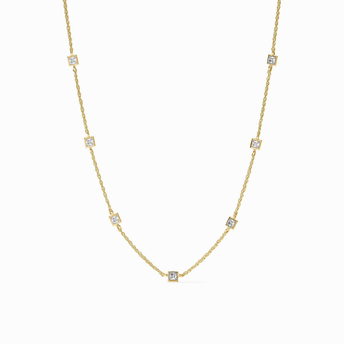 Jolie Delicate Station Necklace