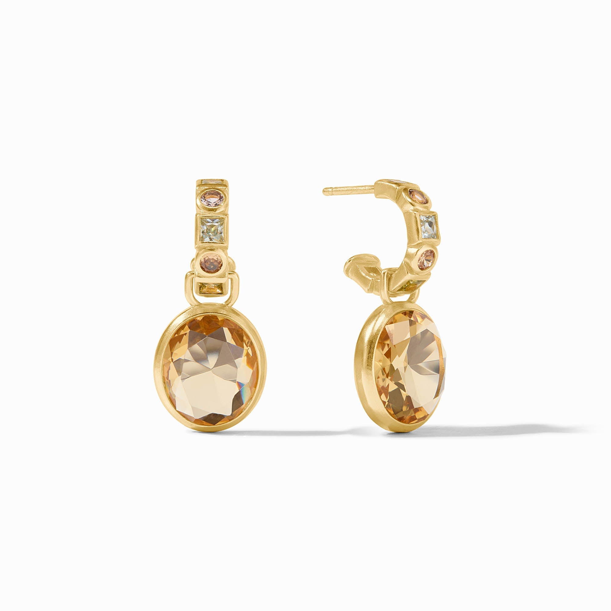 Jolie Hoop & Charm Earring