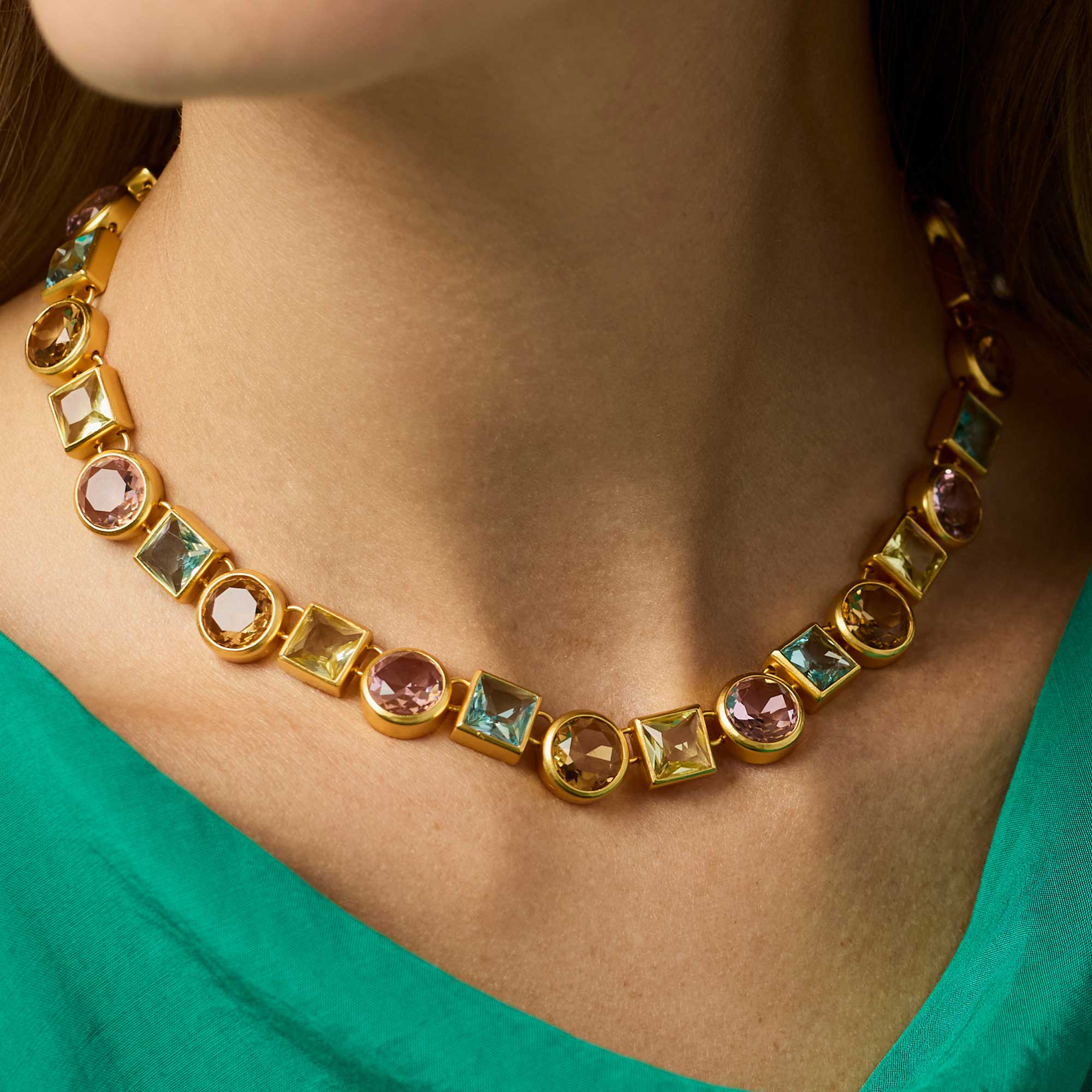 Jolie Tennis Necklace | Julie Vos