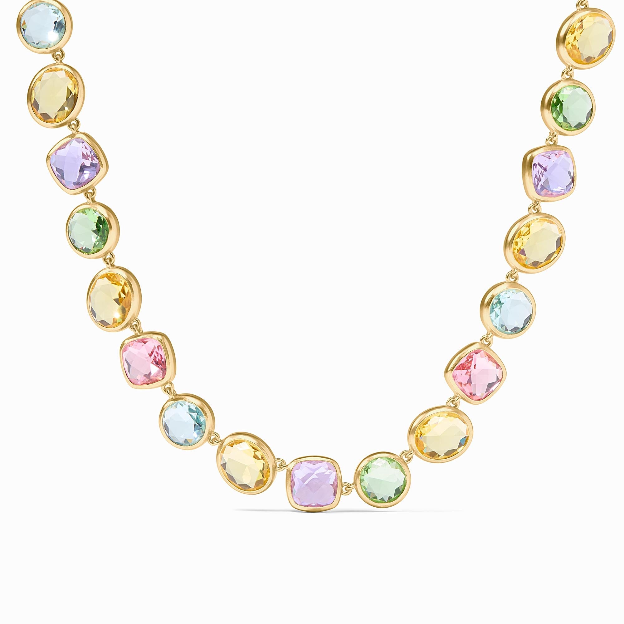 Kaleidoscope Gemstone Tennis Necklace | Julie Vos
