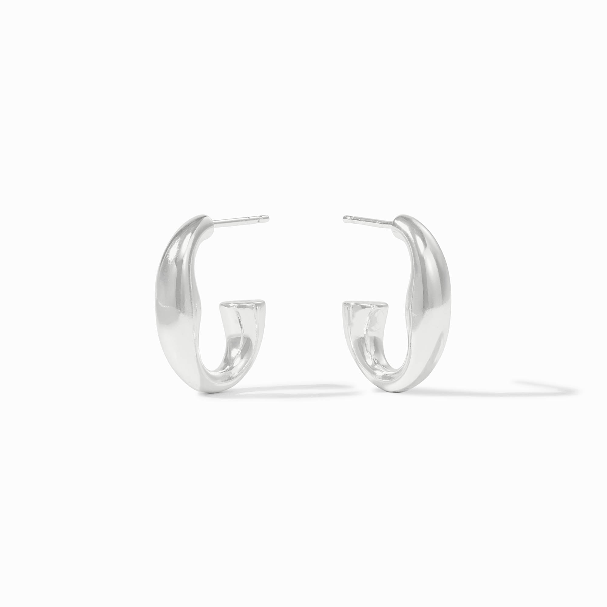 Julie Vos - Laguna Hoop, Silver / Small