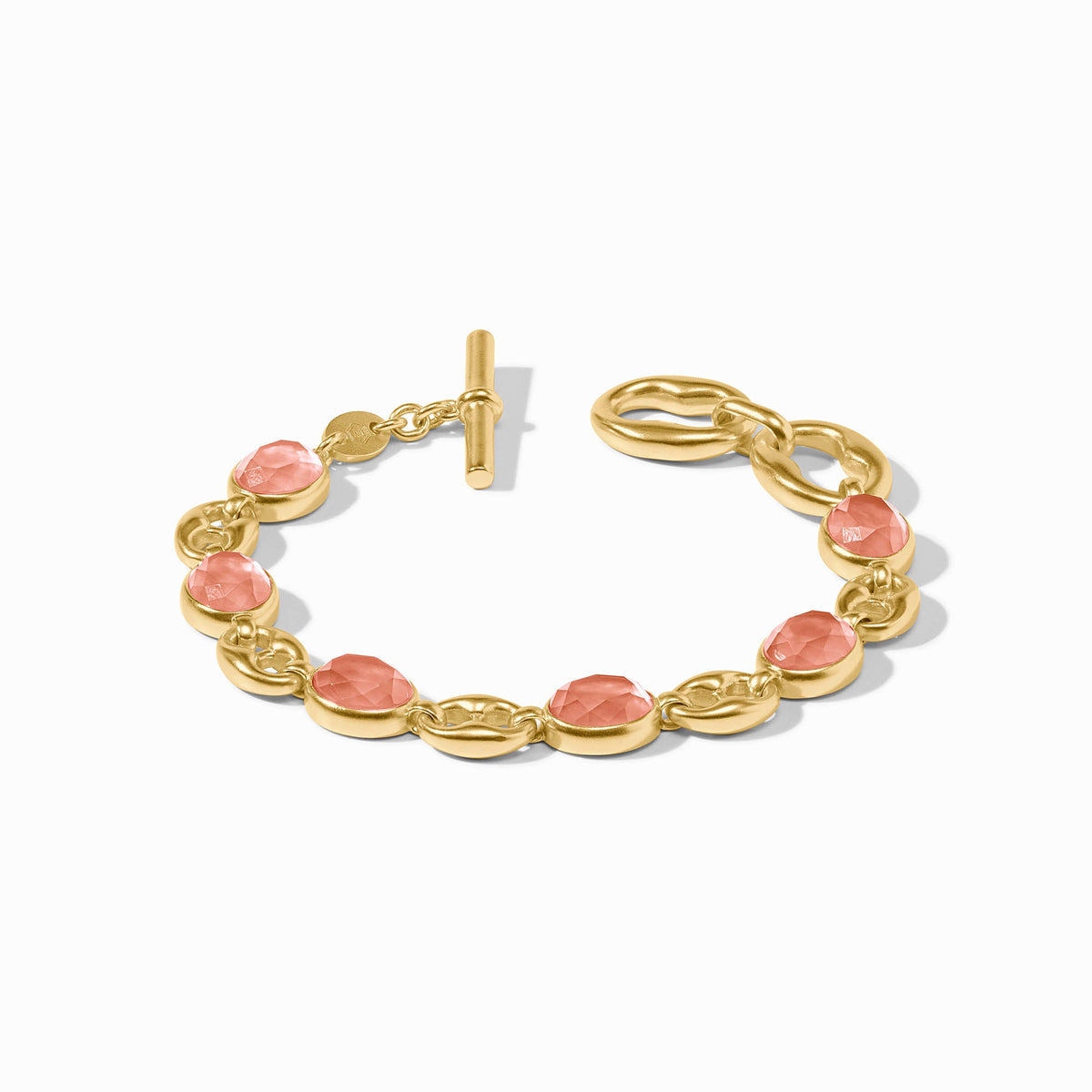 Julie Vos - Laguna Stone Bracelet, Iridescent Melon