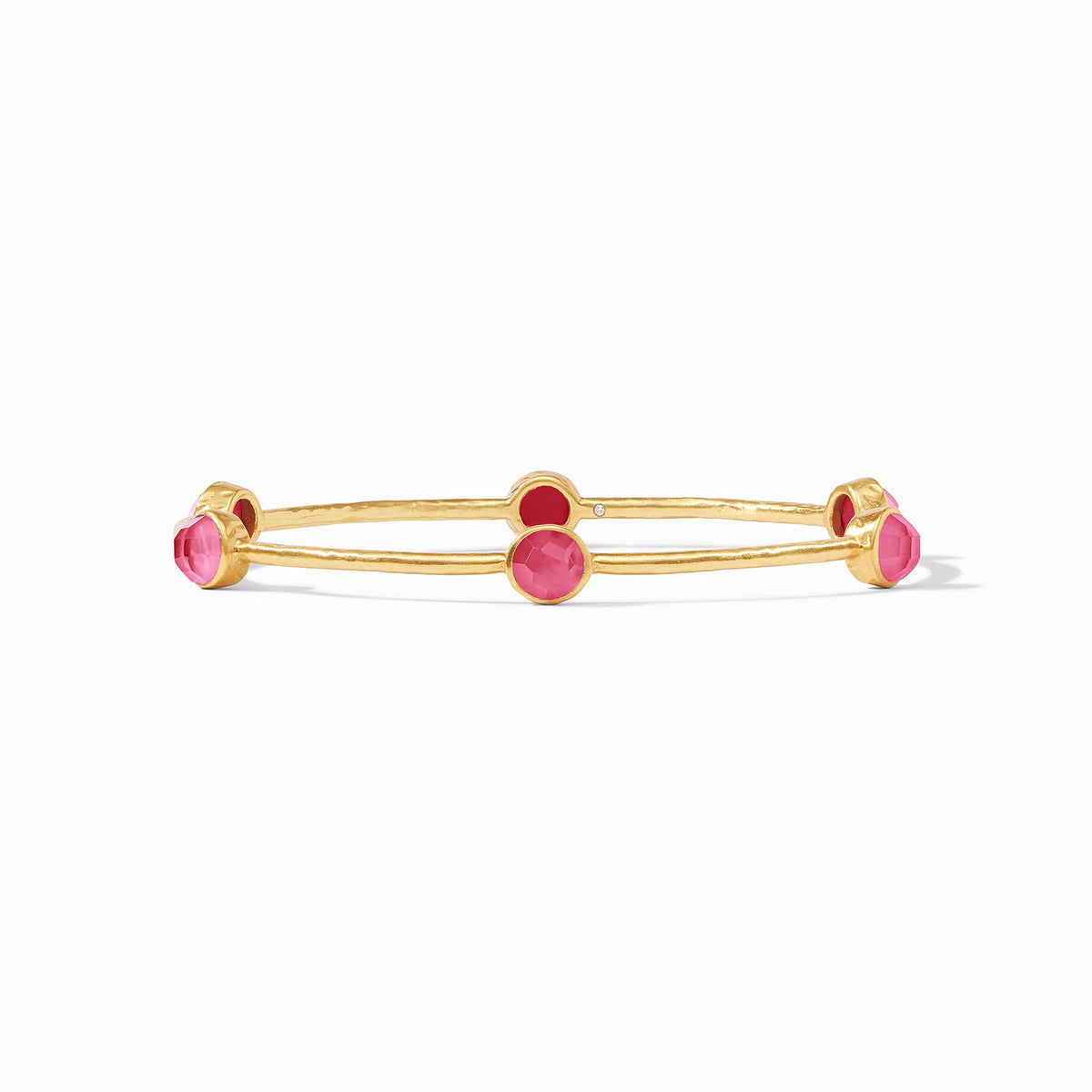 Julie Vos - Milano Luxe Bangle, Iridescent Raspberry / Large