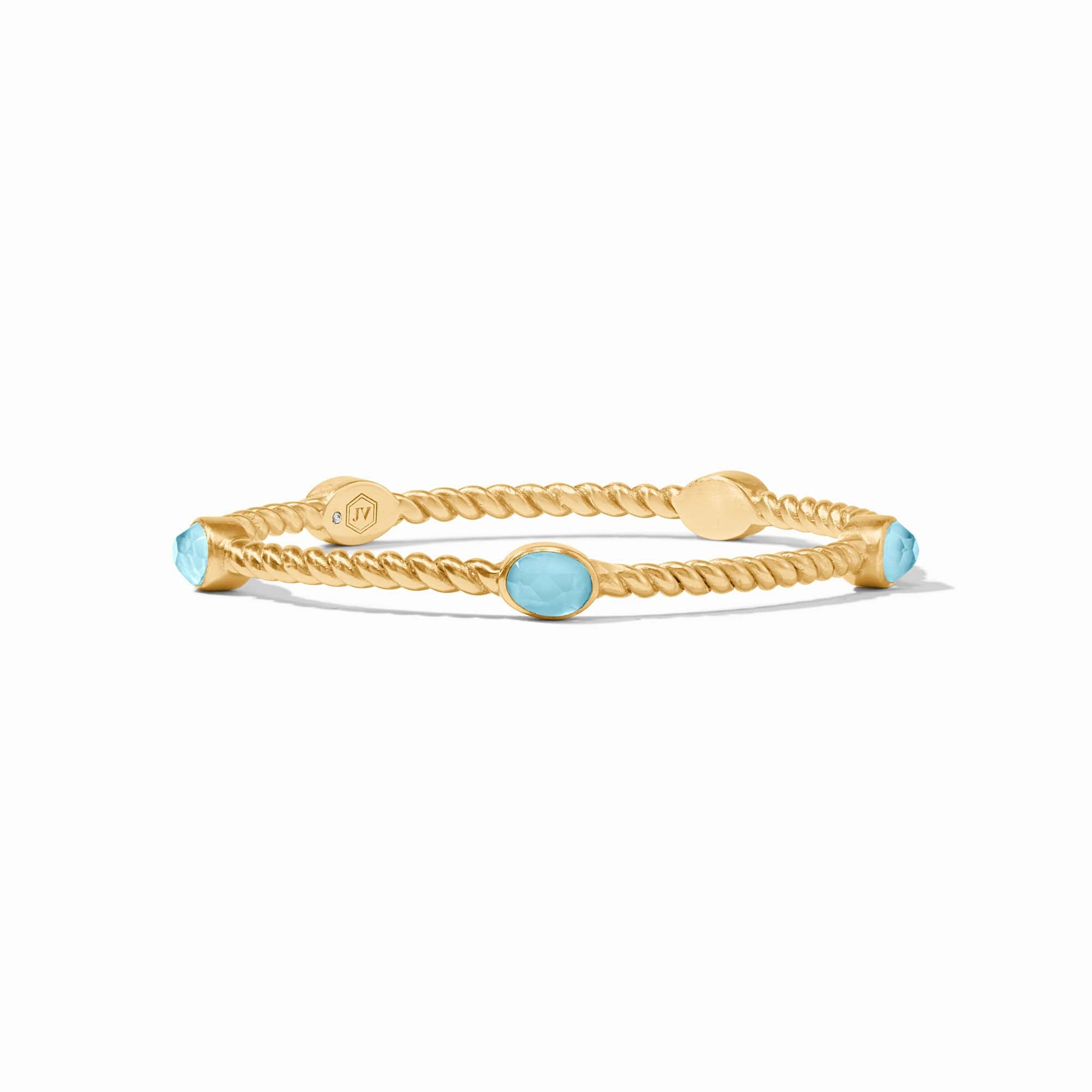 Nassau Stone Bangle Bracelet | Julie Vos