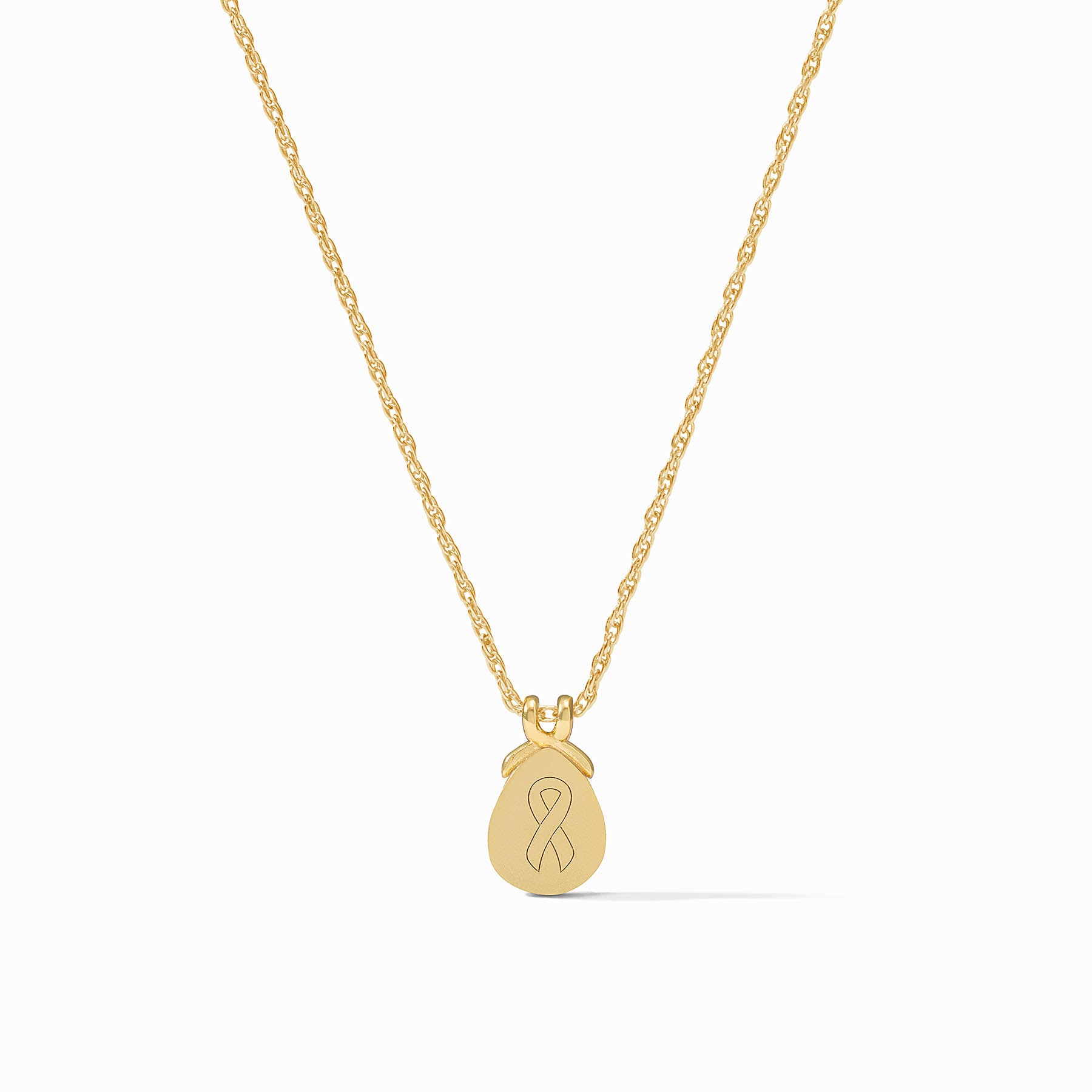 The Pink Breast Cancer Awareness Delicate Necklace | Julie Vos