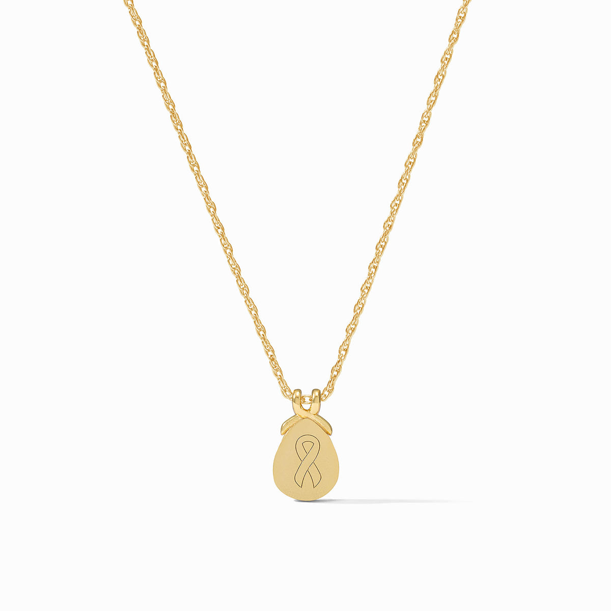 The Pink Breast Cancer Awareness Delicate Necklace | Julie Vos