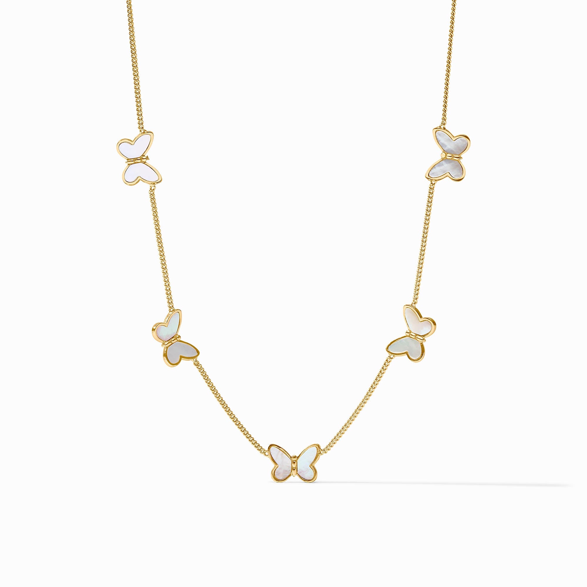 Papillon Delicate Station Necklace