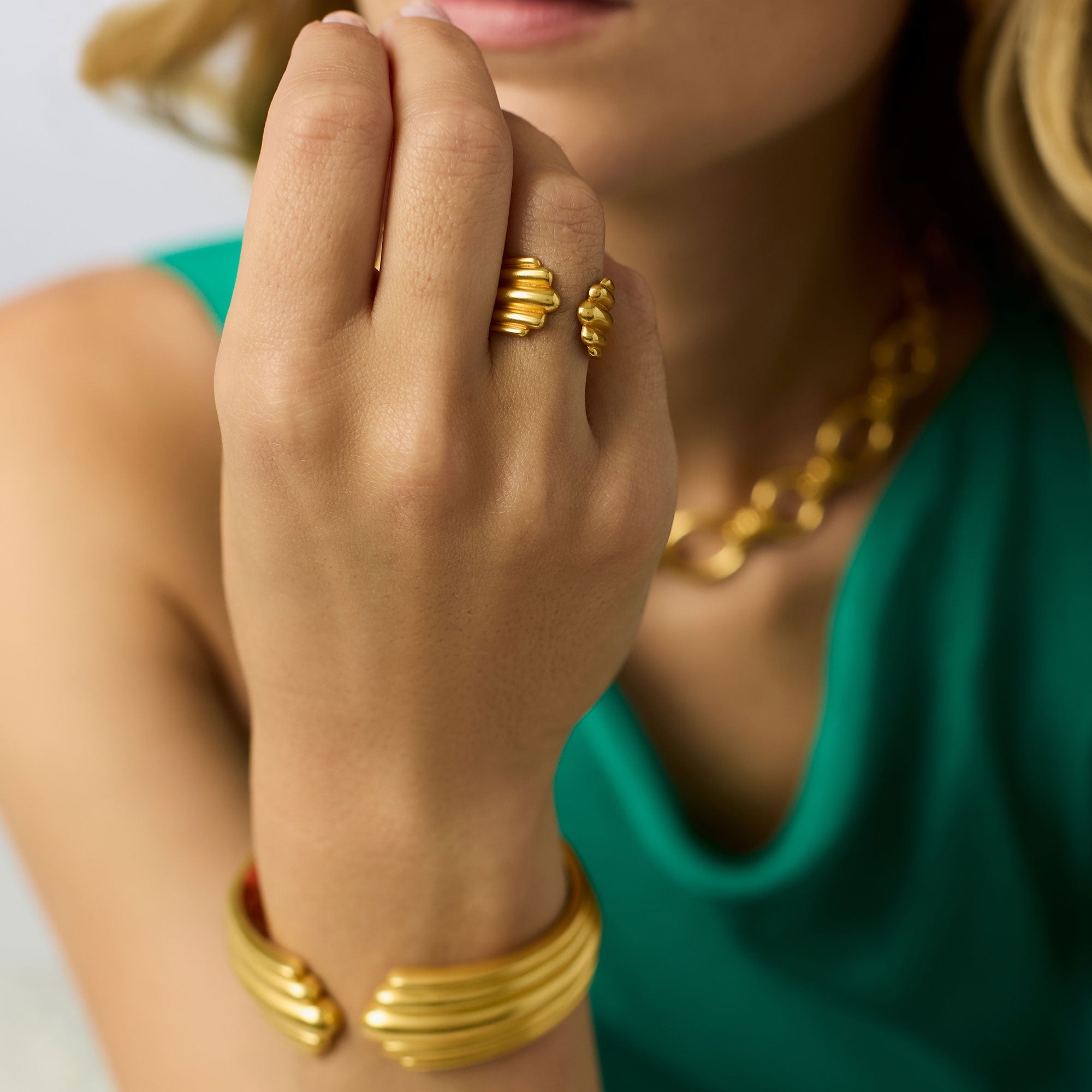 Portofino Gold Ring | Julie Vos