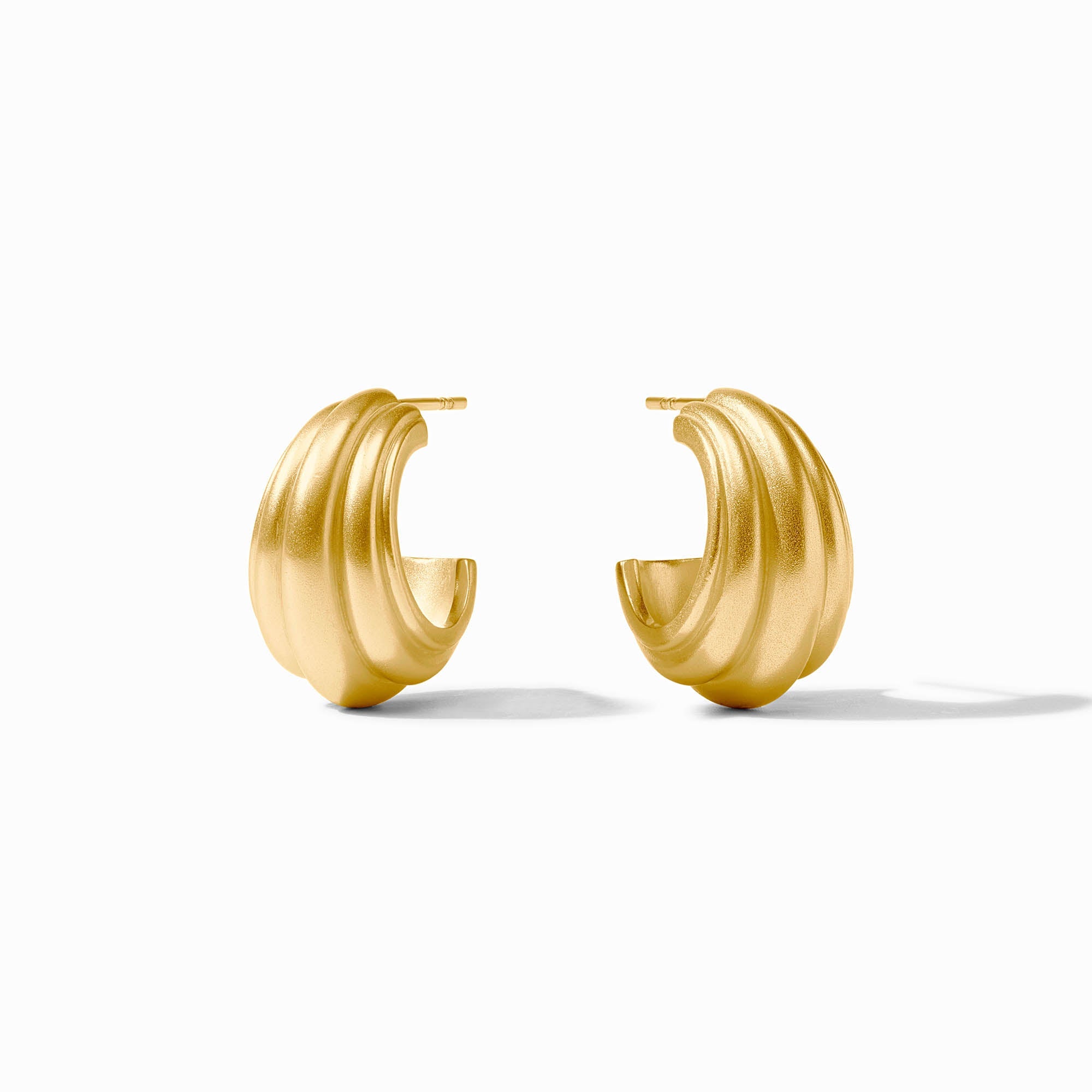 Portofino Gold Statement Hoop | Julie Vos