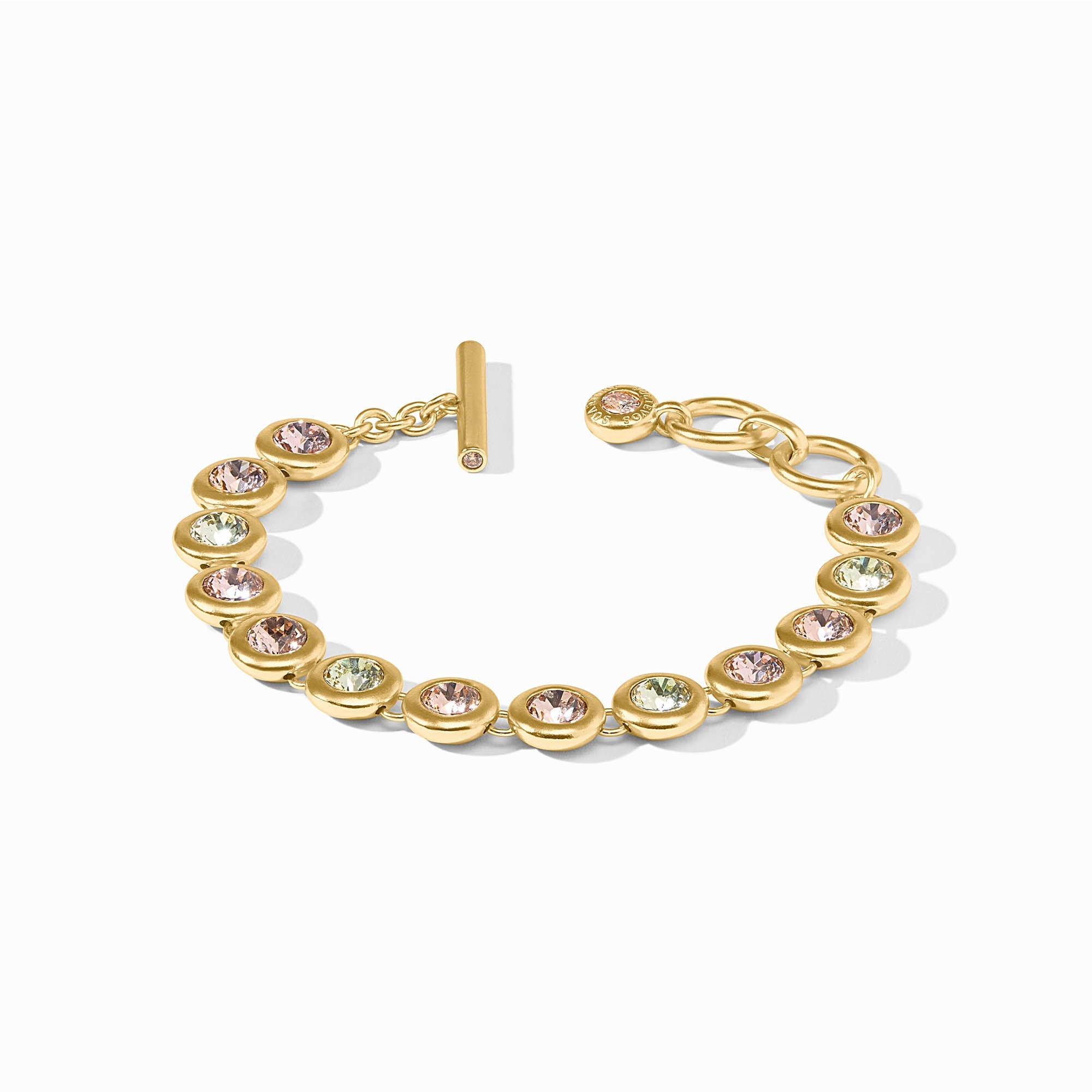 Julie　フローズン　48ピース Nassau Stone Hinge Bangle By Julie Vos – Bella Vita Gifts & Interiors