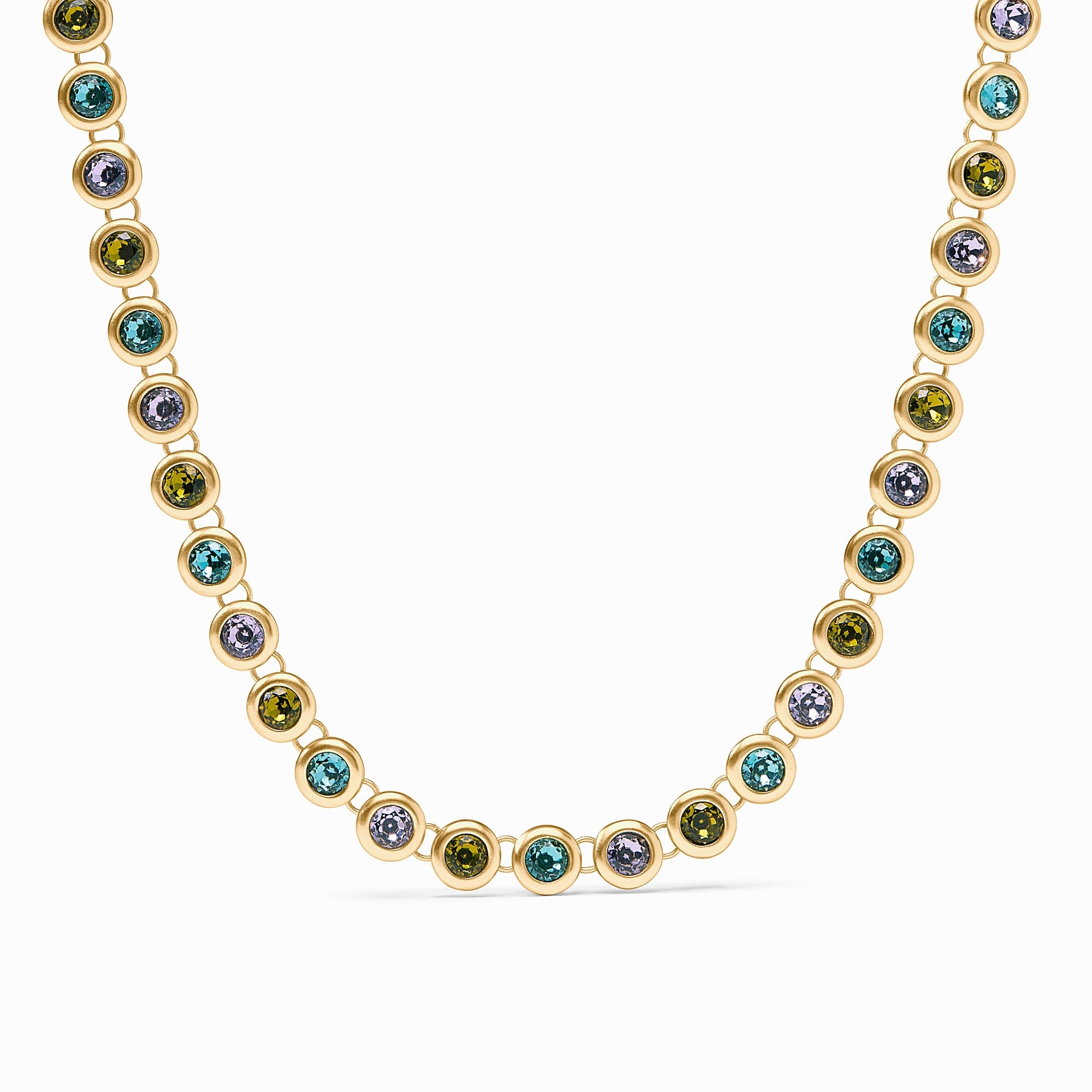 Rainbow Tennis Necklace | Julie Vos