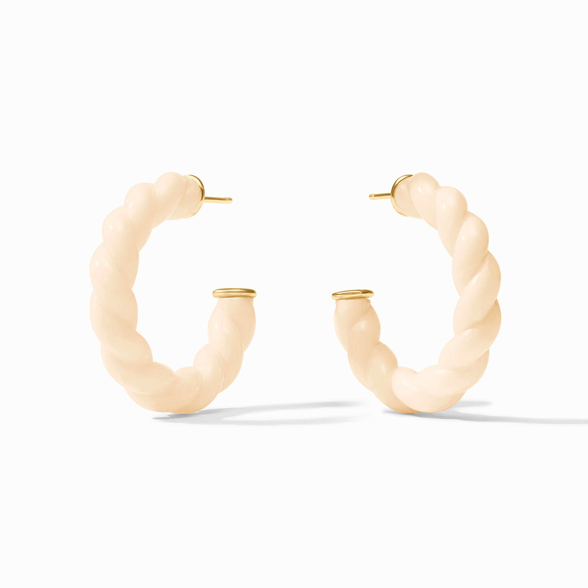 Julie Vos - Ravello Hoop, Ivory / Large