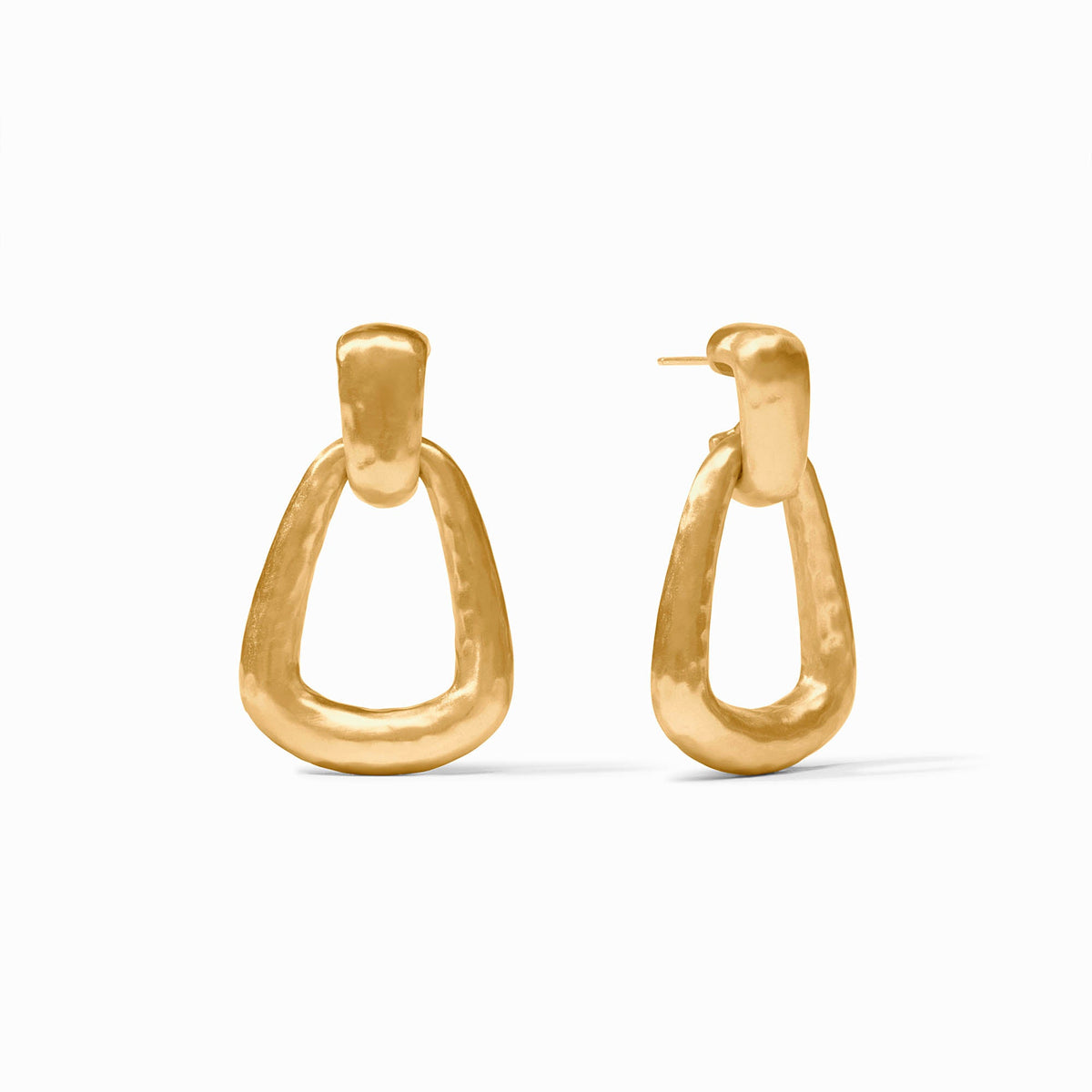 Julie Vos - Sahara Demi Doorknocker Earring, Gold