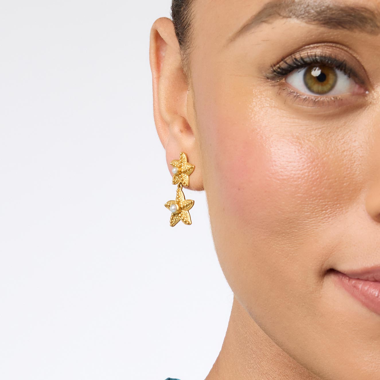 Sanibel Starfish Midi Earrings | Julie Vos