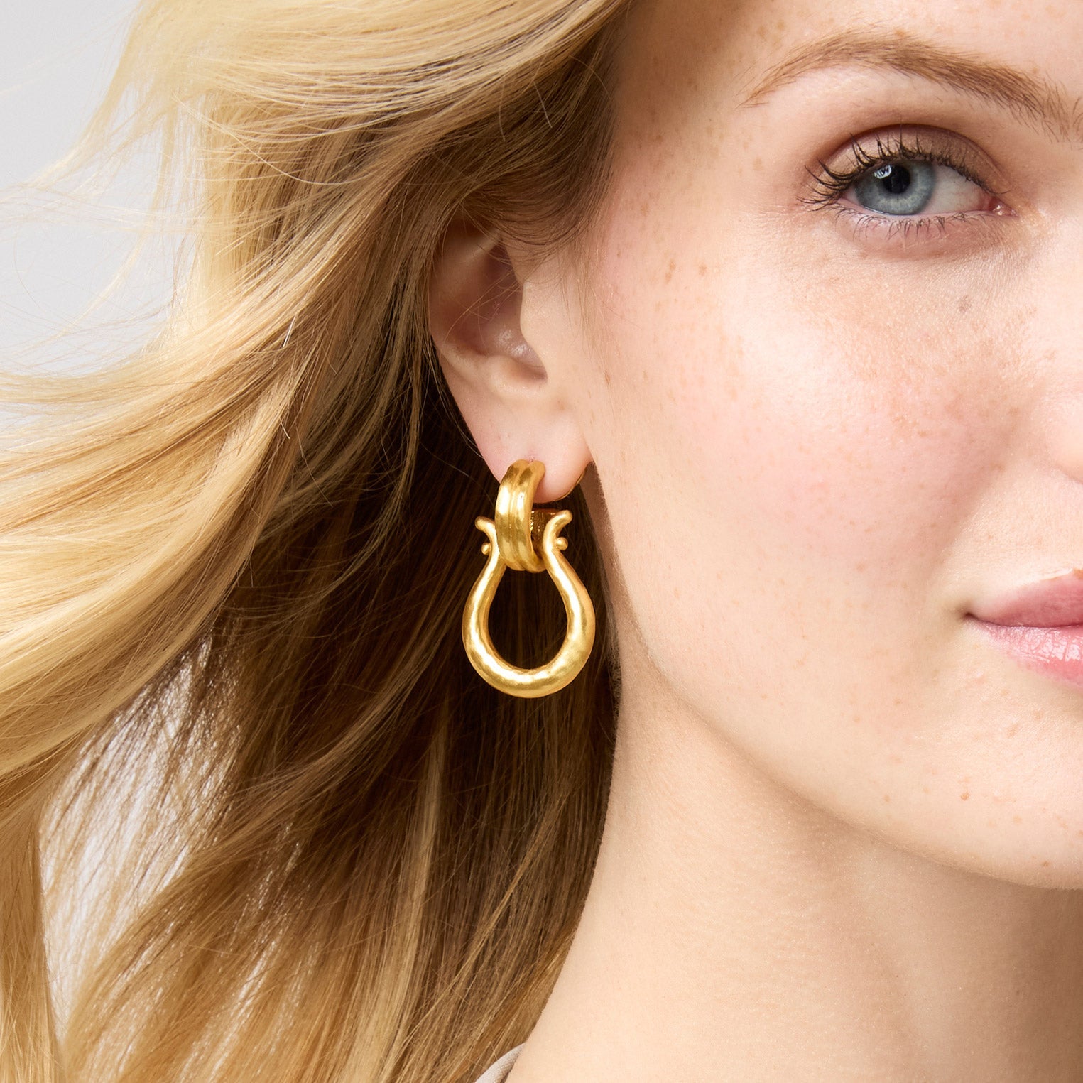 耳環　金環　①②まとめて Saratoga Doorknocker Earring | Julie Vos