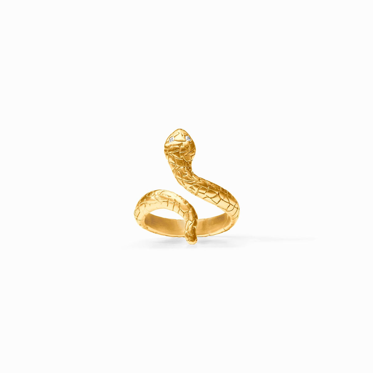 Julie Vos - Snake Ring, Cubic Zirconia