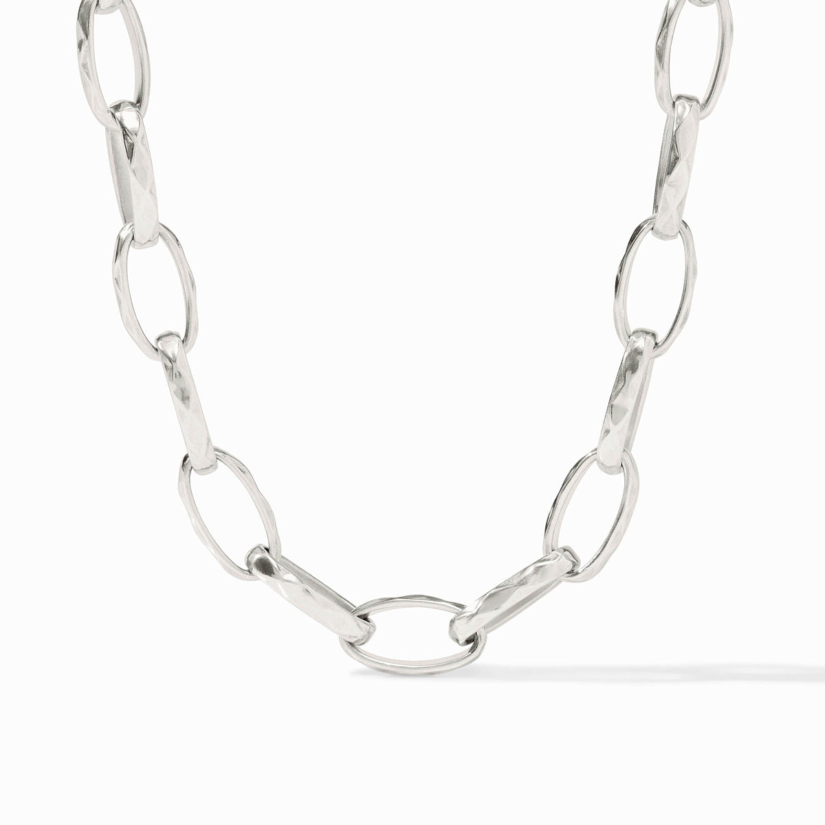 Julie Vos - Solara Link Necklace, Silver