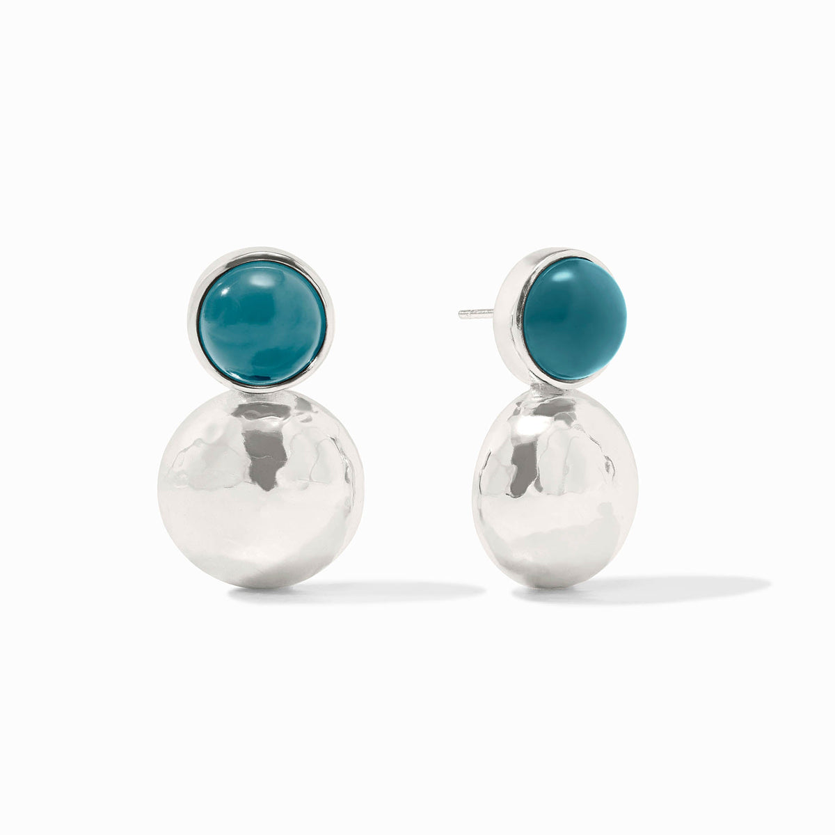 Julie Vos - Solara Midi Earring, Iridescent Montana Blue