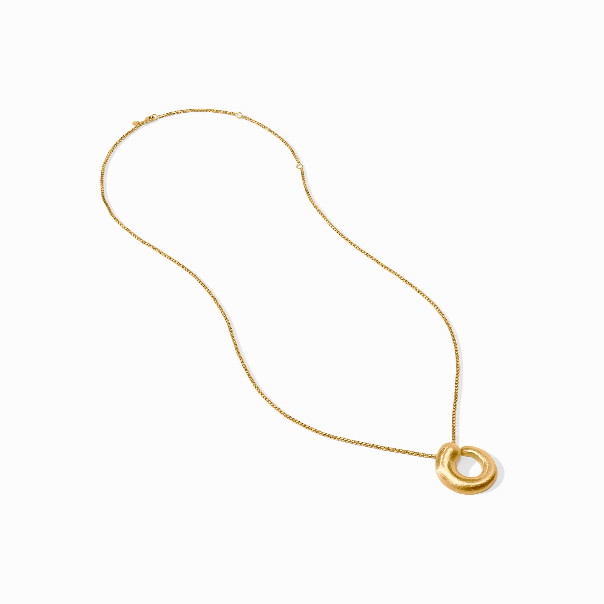 Solara Spiral Gold Pendant | Julie Vos