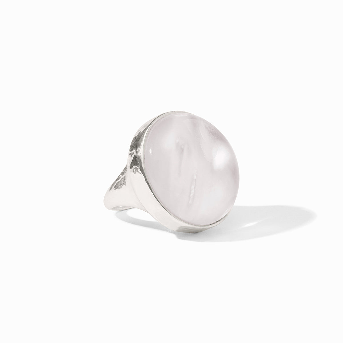 Julie Vos - Solara Statement Ring, Iridescent Clear Crystal / 9