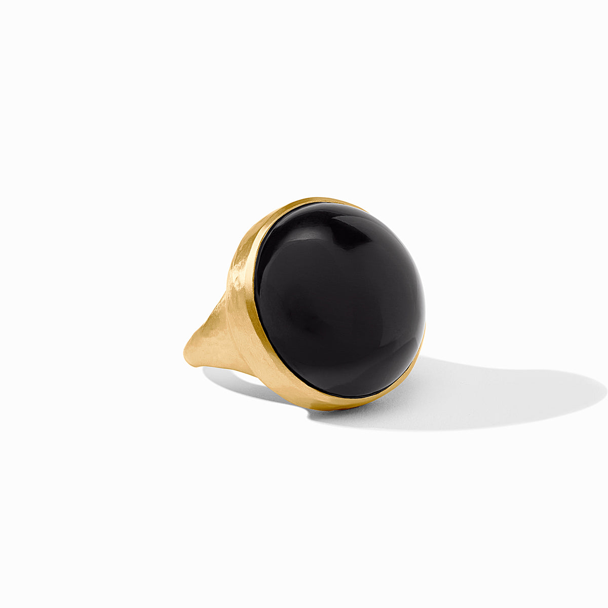 Julie Vos - Solara Statement Ring, Obsidian Black / 9