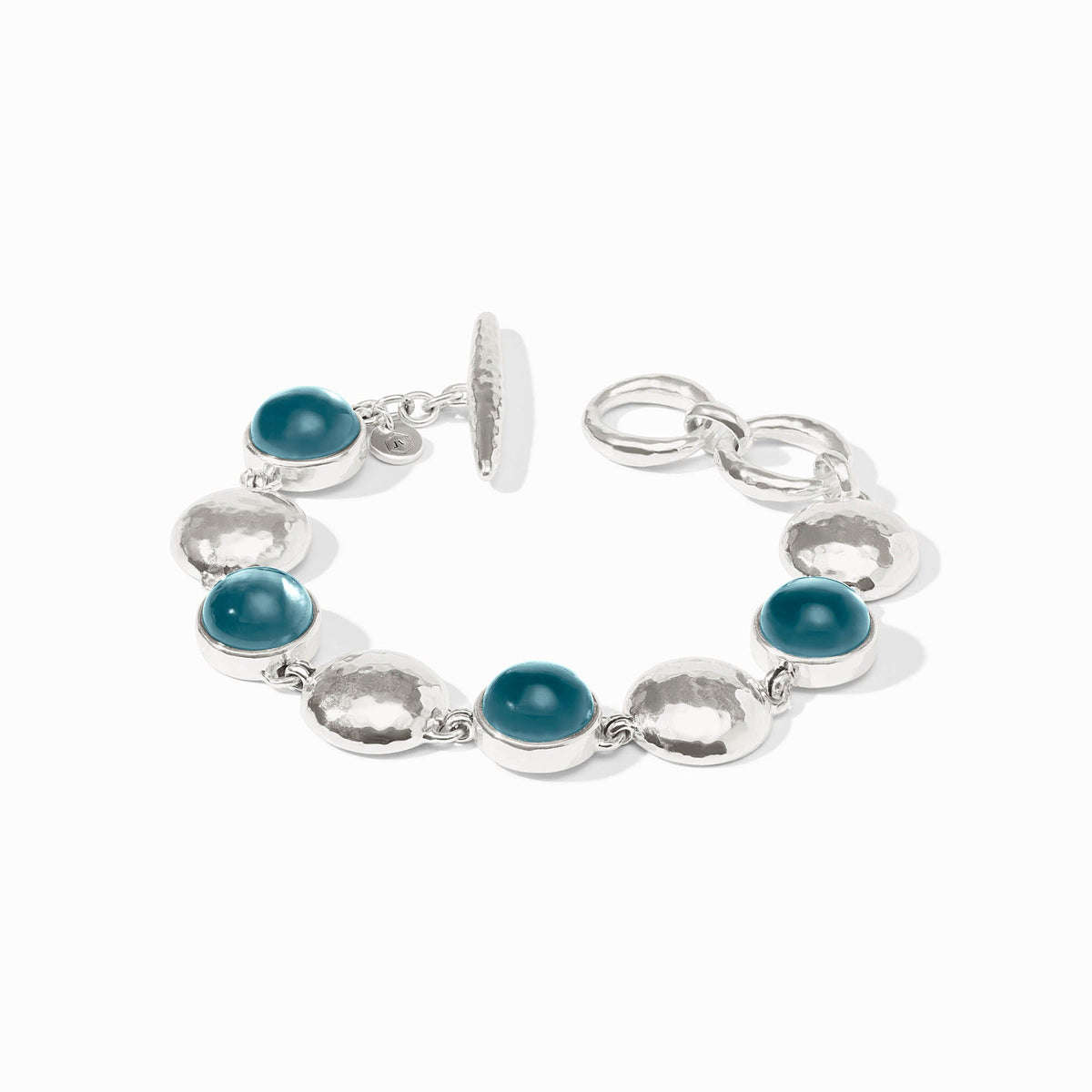 Julie Vos - Solara Stone Bracelet, Iridescent Montana Blue
