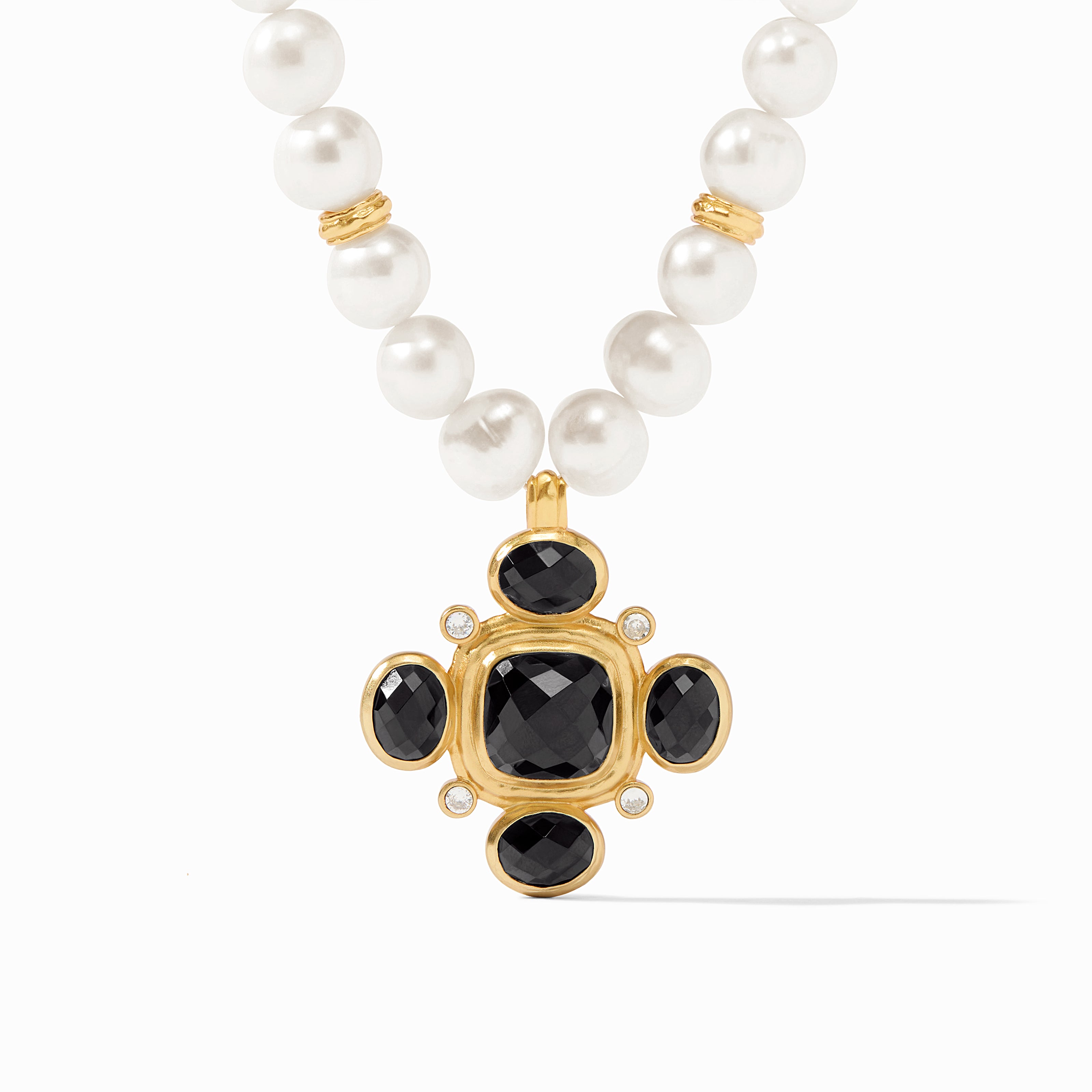 Tudor Pearl Statement Necklace Julie Vos