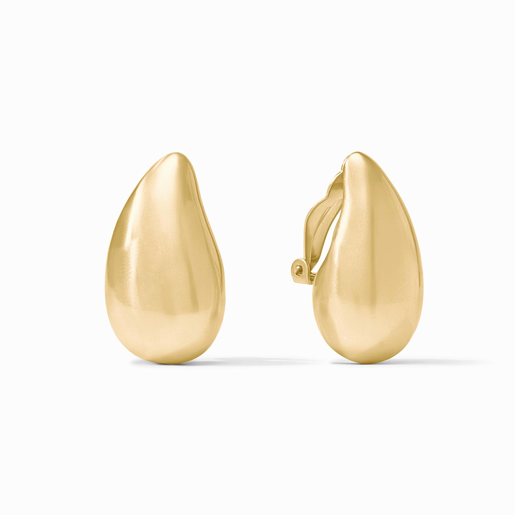 Gold Wave Clip Earring | Julie Vos
