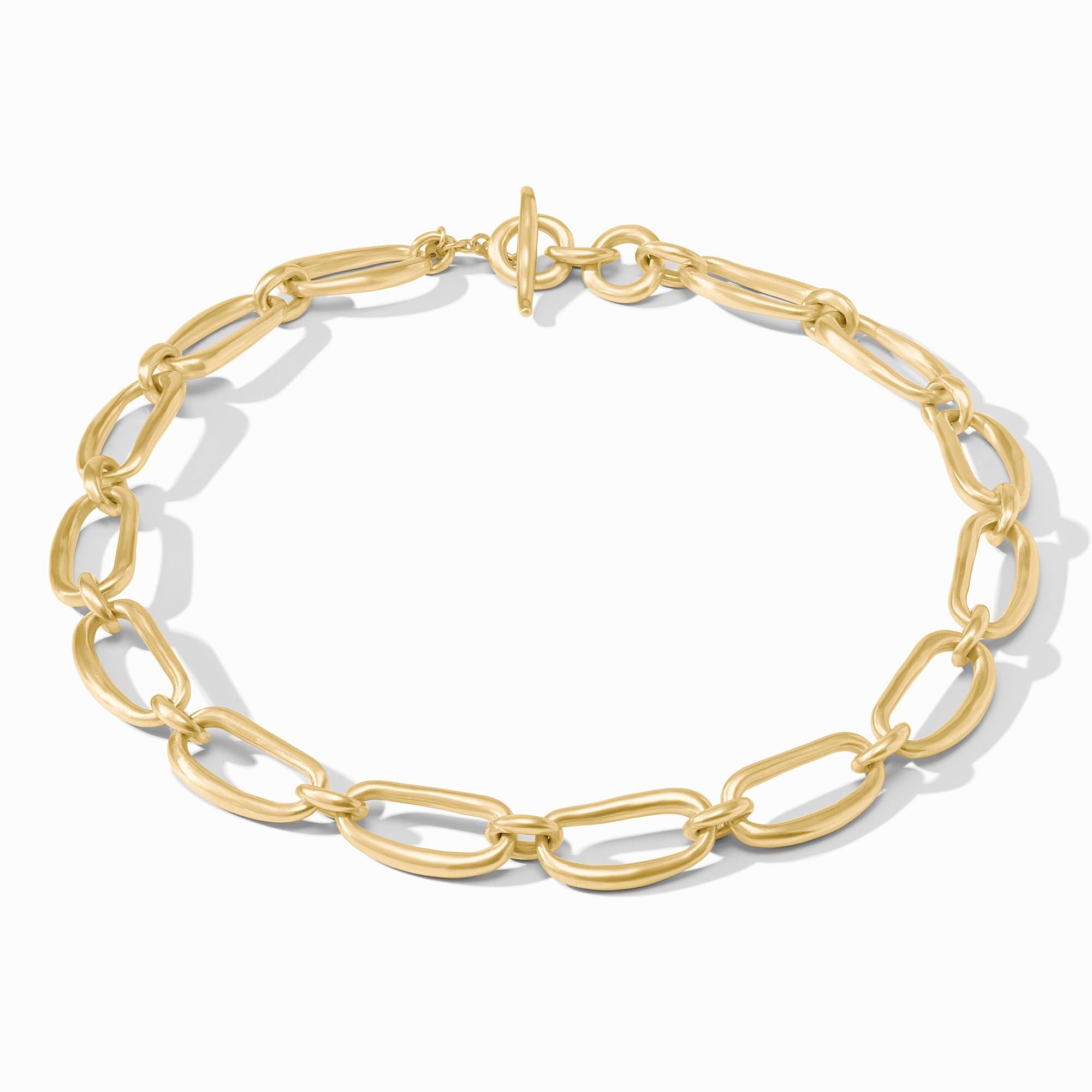 Wave Gold Link Necklace | Julie Vos